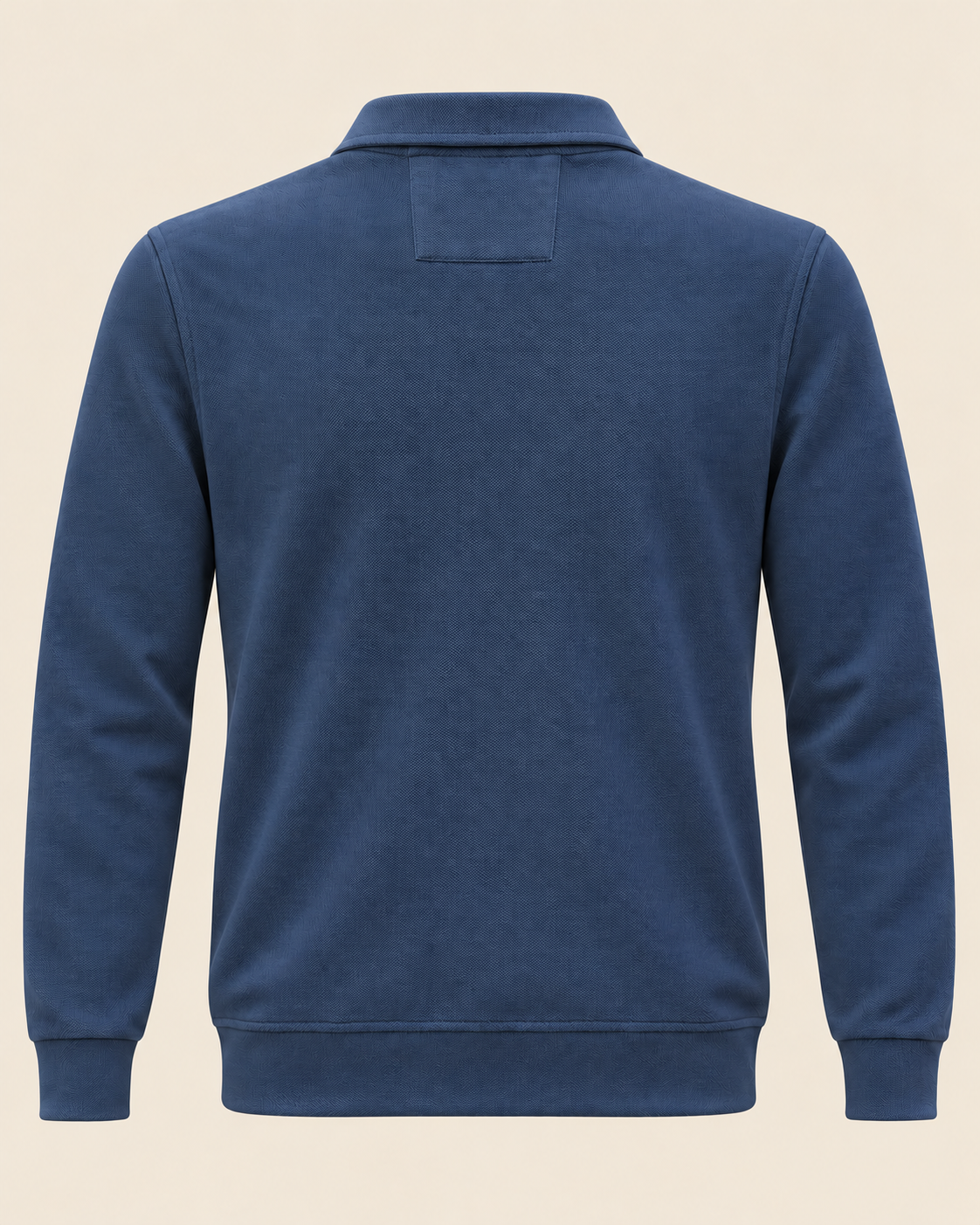 Polotrui met Knopen – Donkerblauw