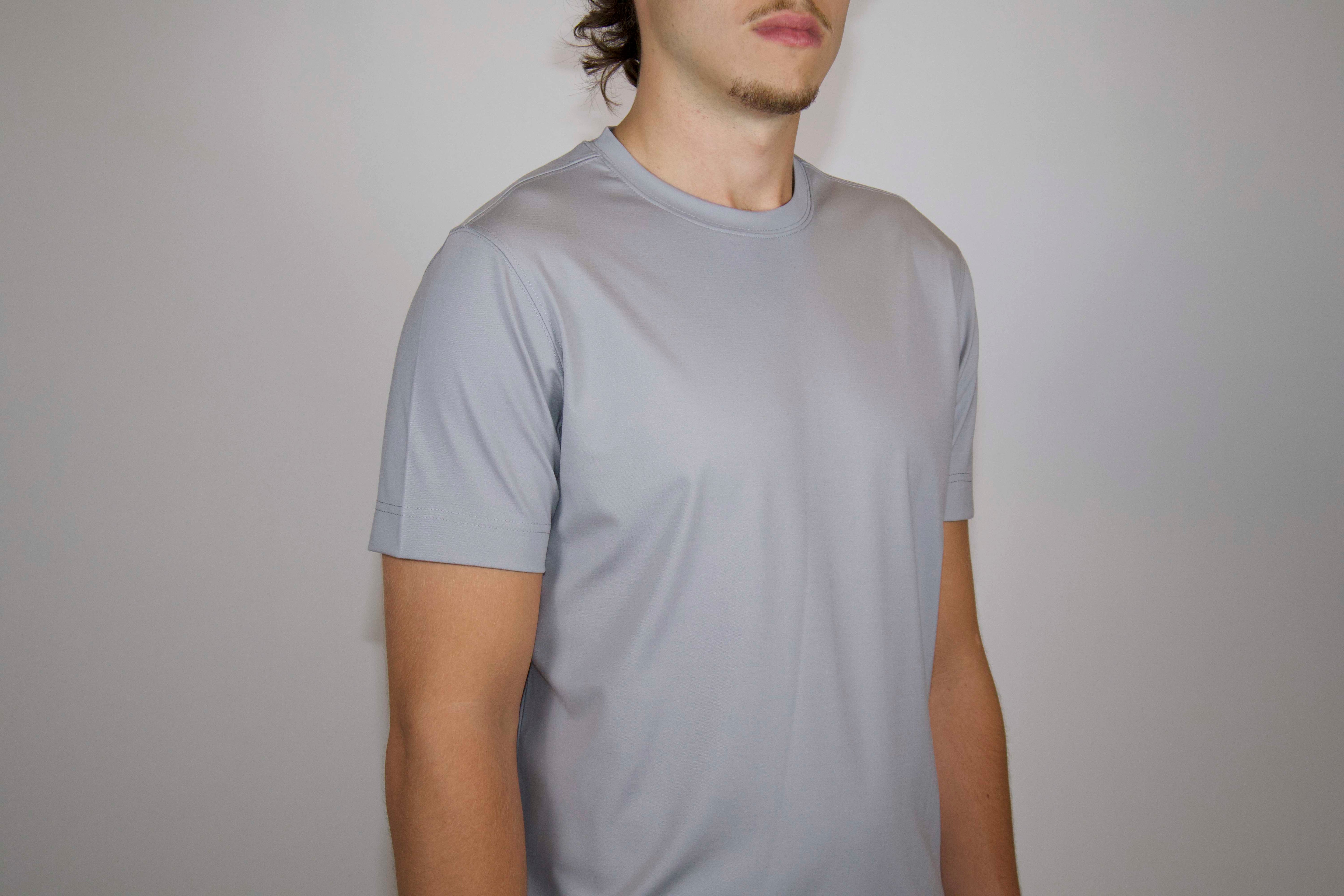 Heren T-shirt Glans | Grijs