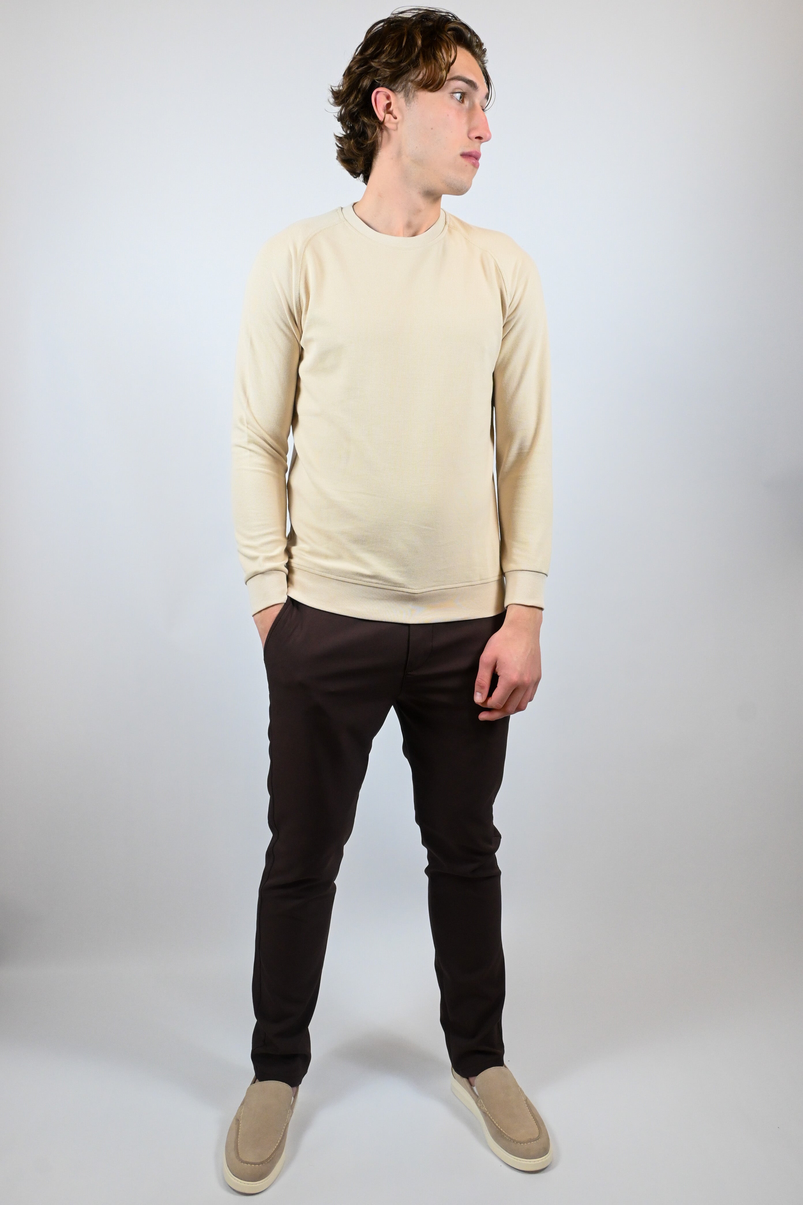 Heren Trui Classic | Beige