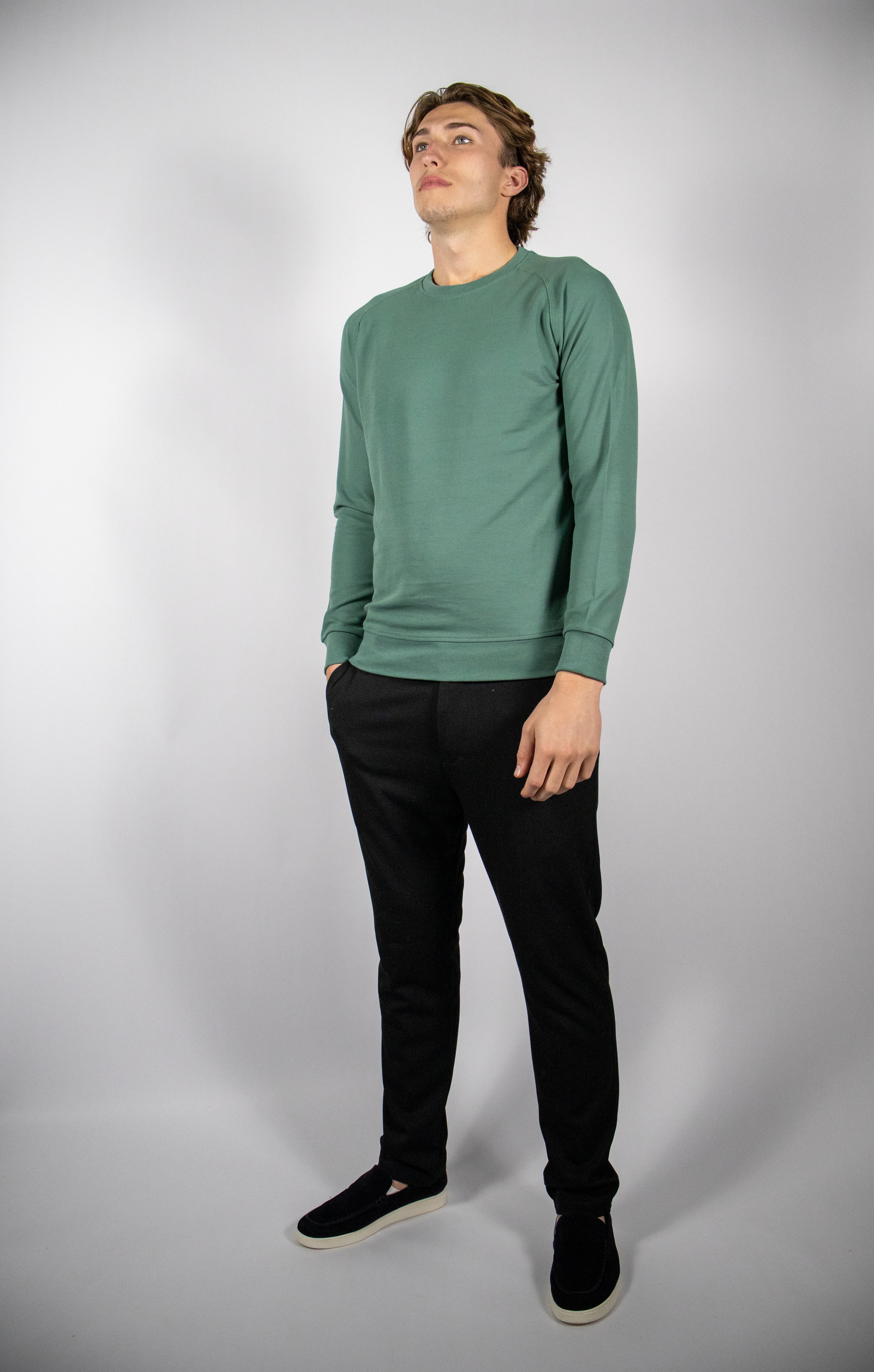 Heren Trui Classic | Groen