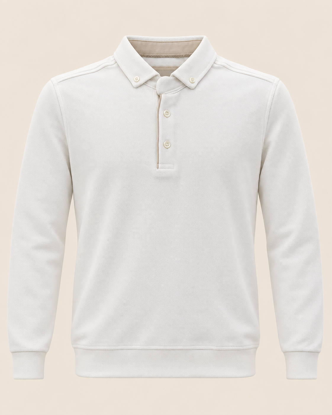 Polotrui met Knopen – Off White