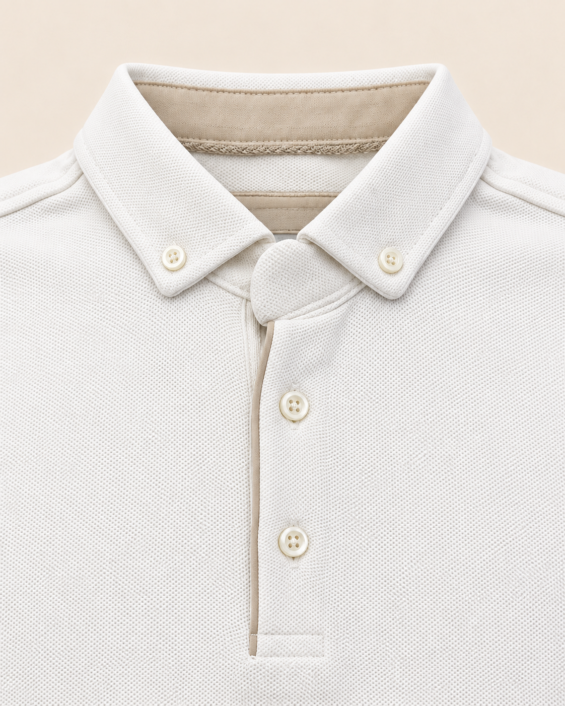 Polotrui met Knopen – Off White
