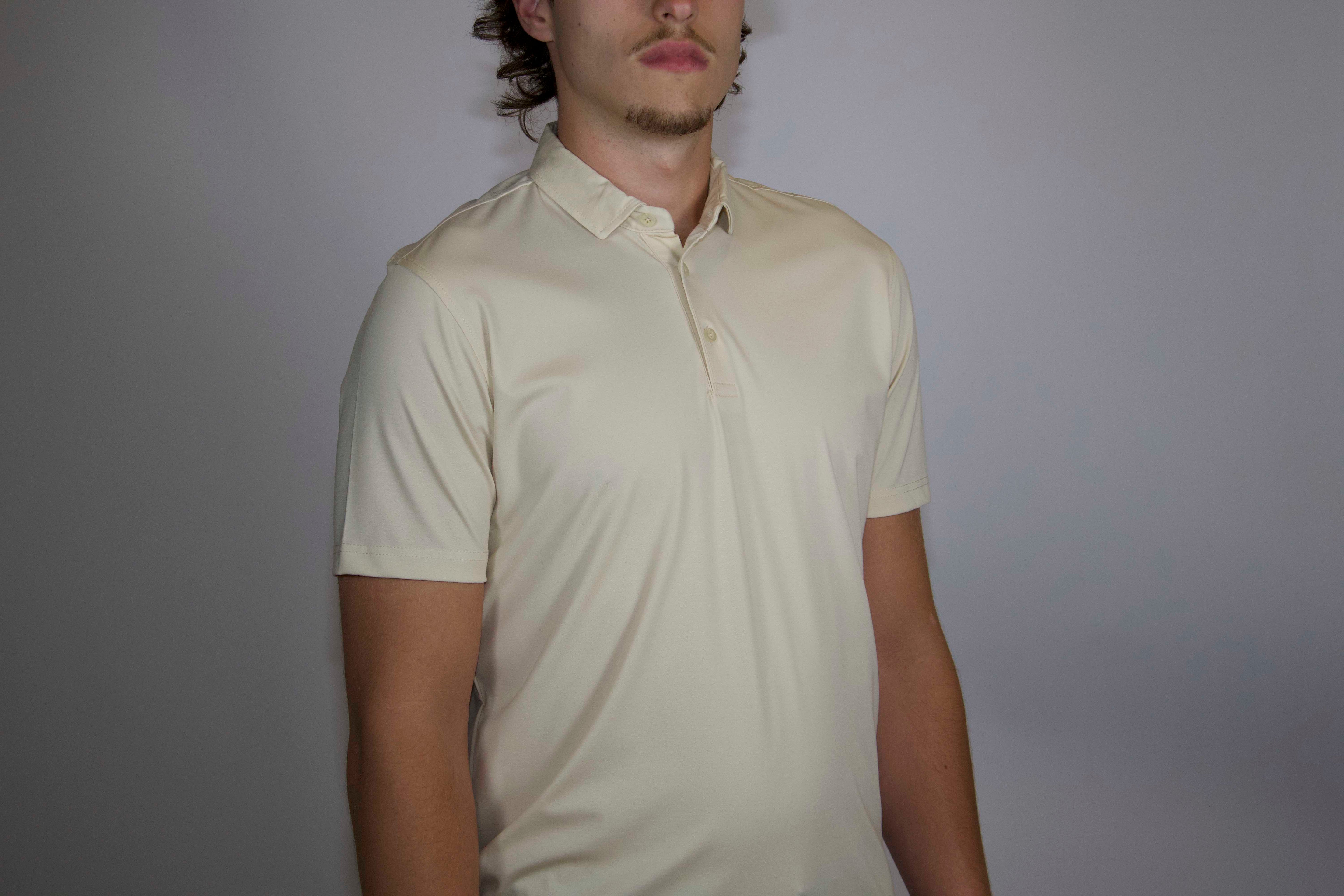 Men's Polo Shine | White
