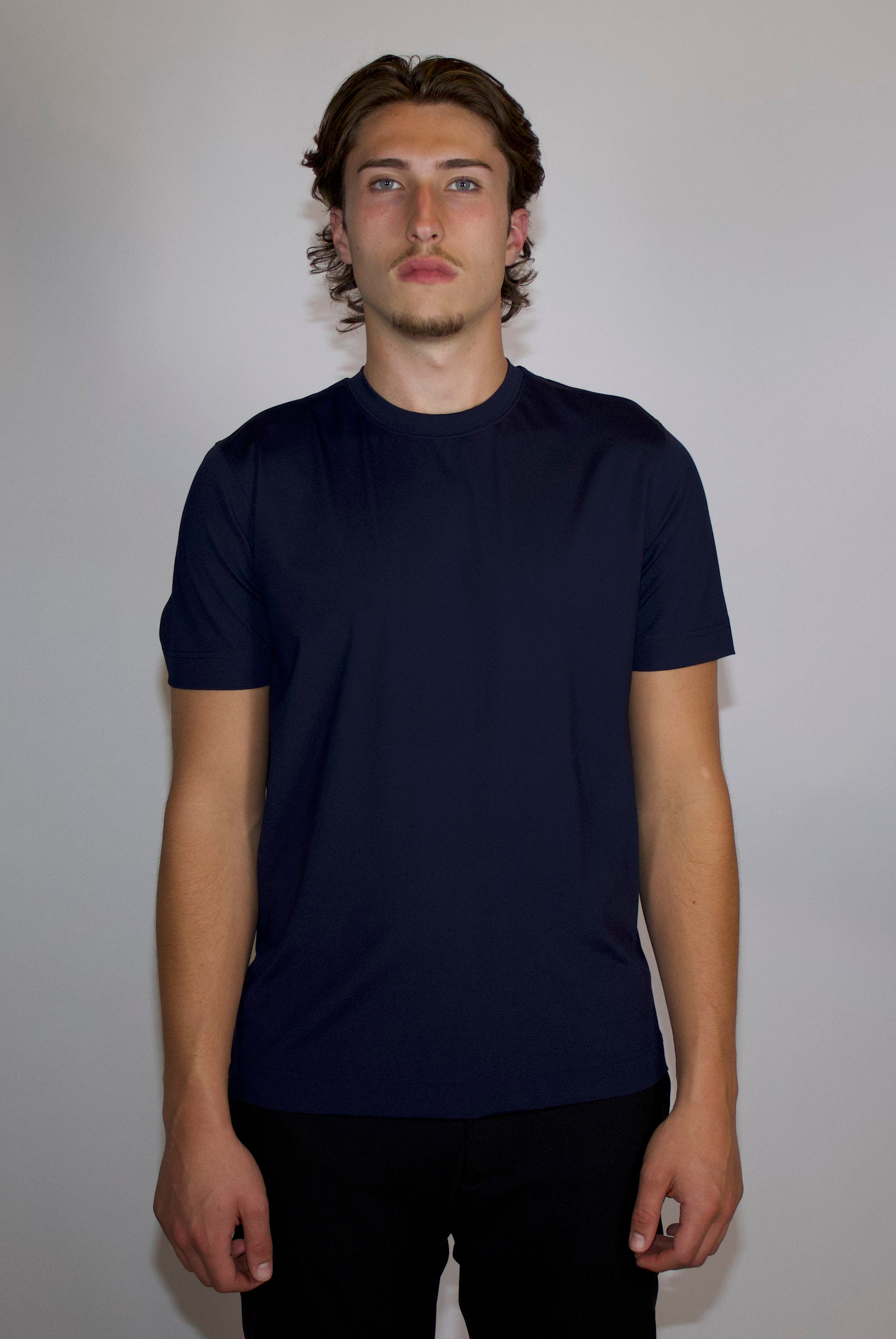 Heren T-shirt Glans | Donkerblauw