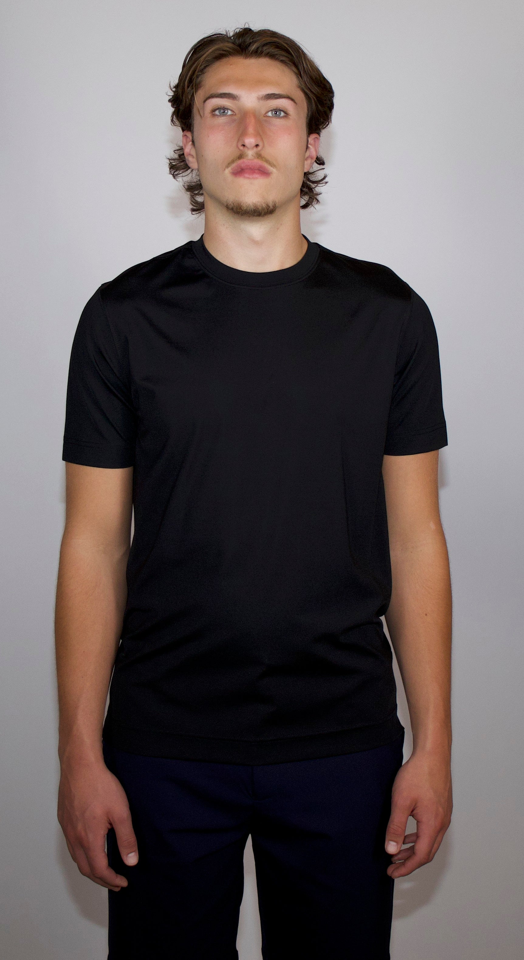 Heren T-shirt Glans | Zwart