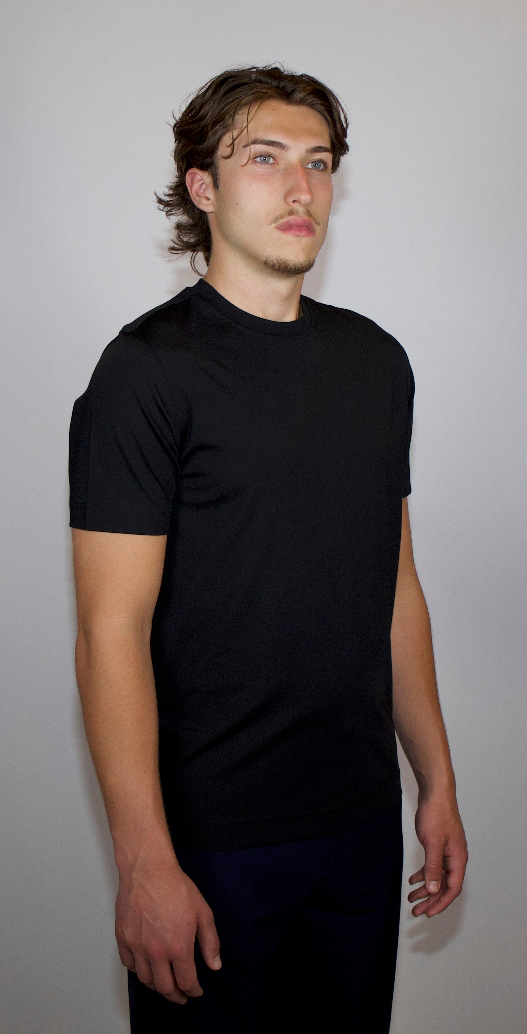 Heren T-shirt Glans | Zwart
