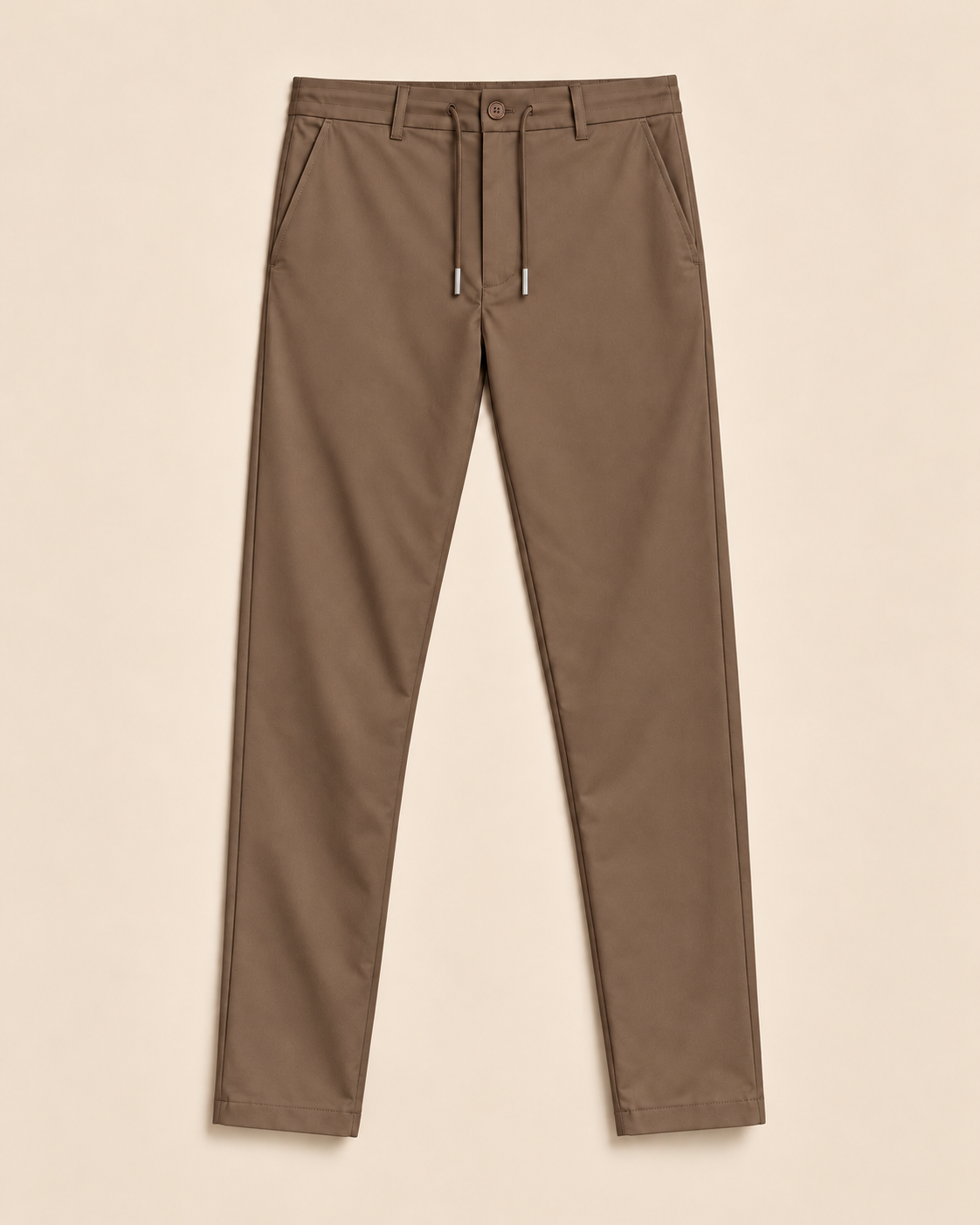 Tech Pant - Slim-Fit - Donkerbruin