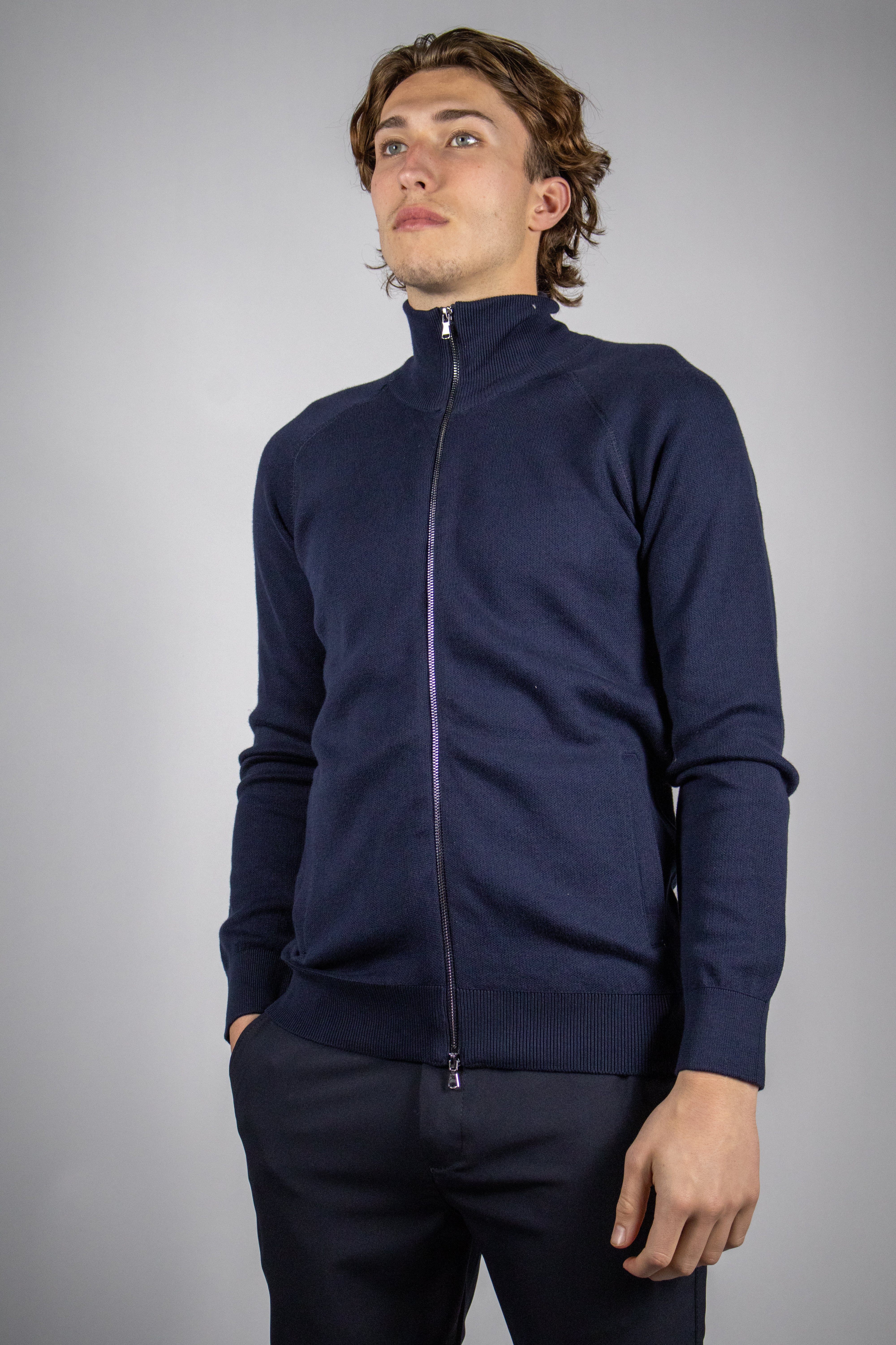 Vest met Ritssluiting - Blauw