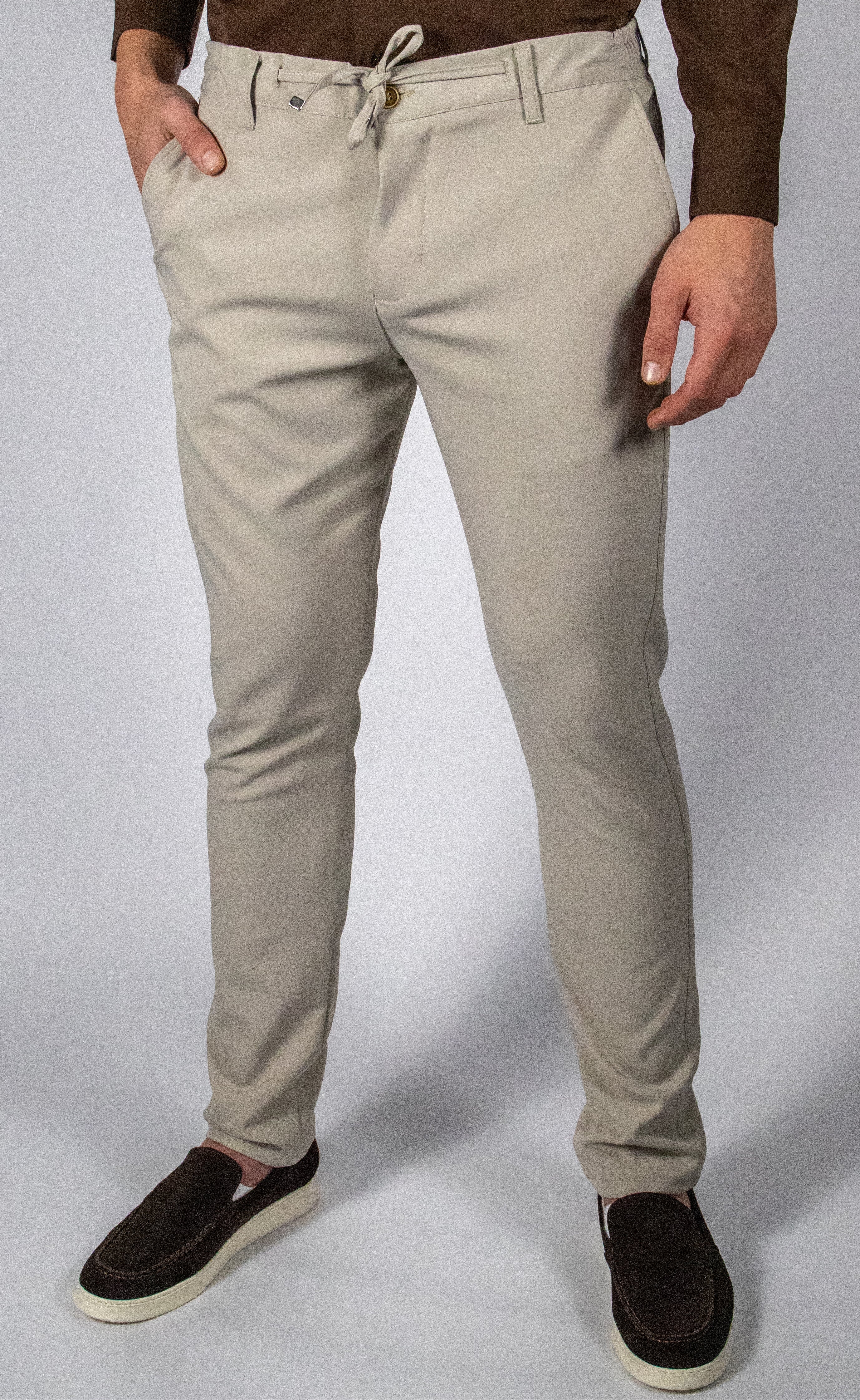 Tech Jogger Broek | Beige