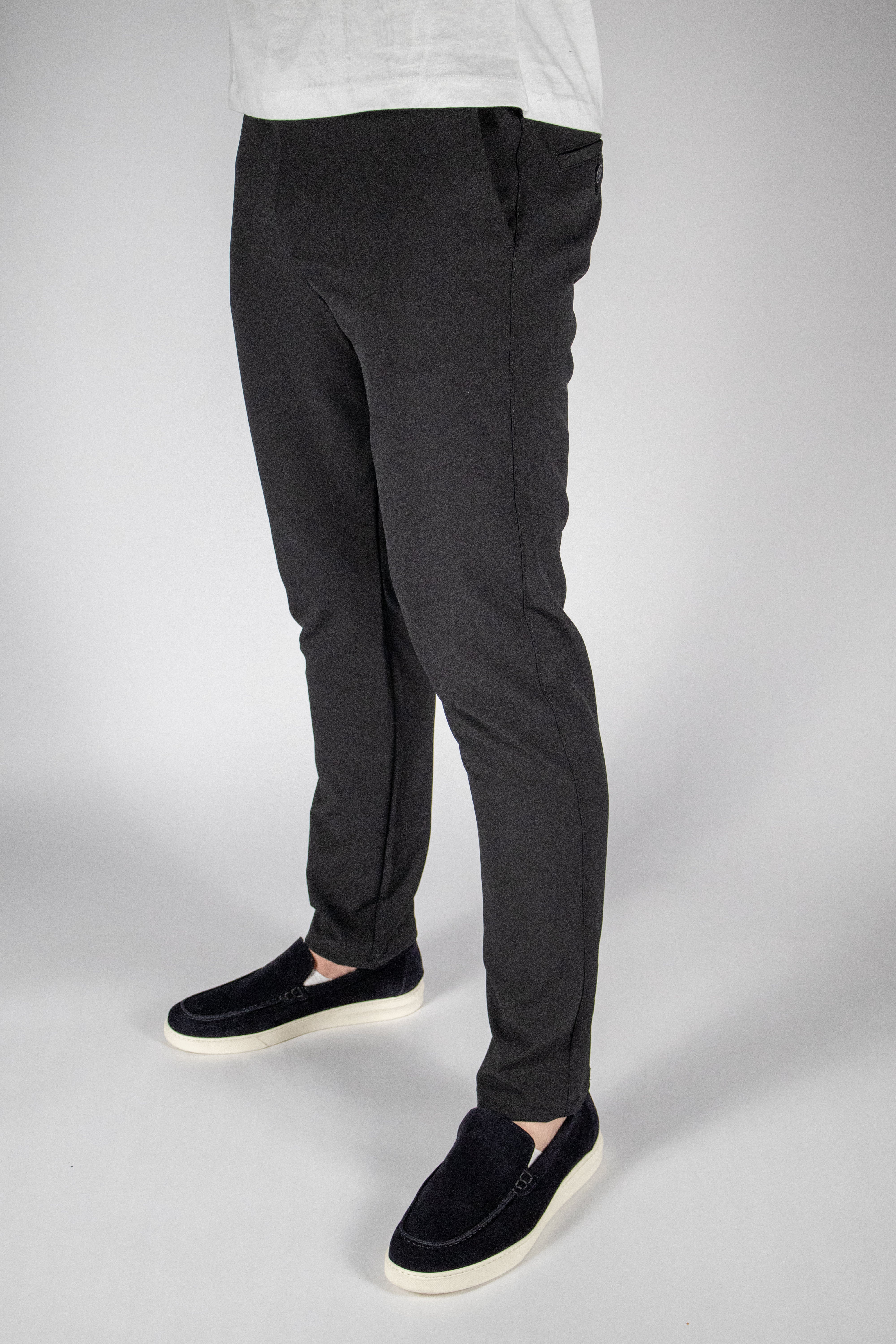 Casual Stretch Broek | Zwart