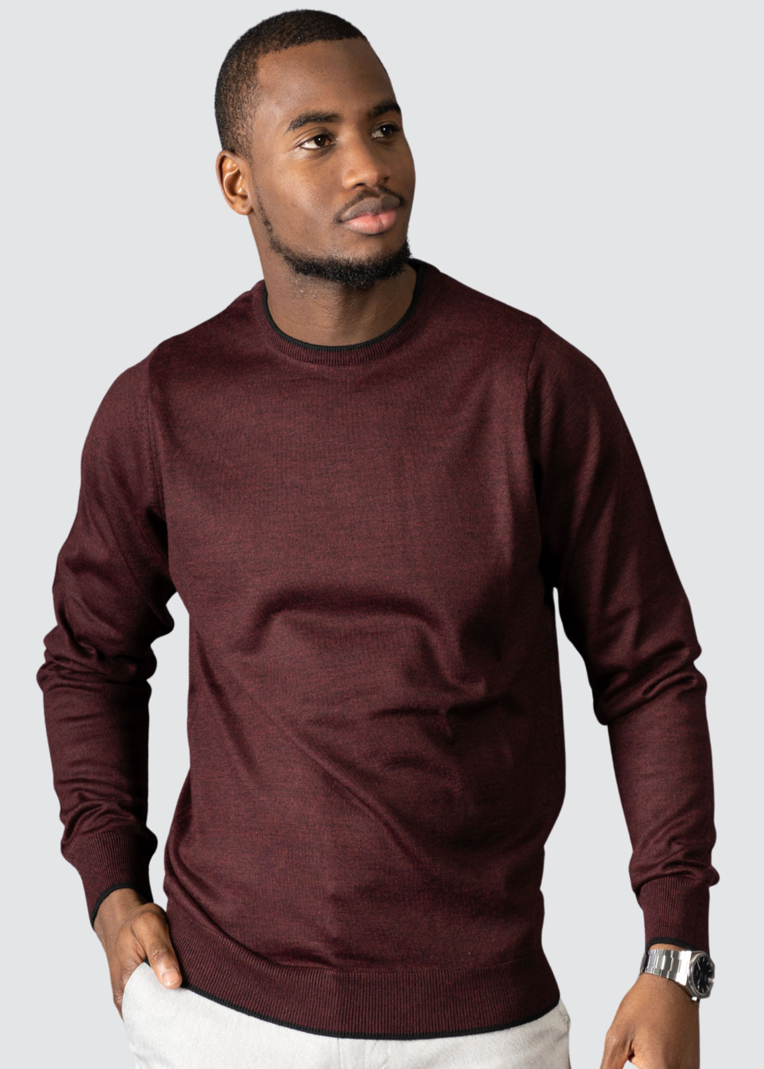 Classic Trui Bordeaux