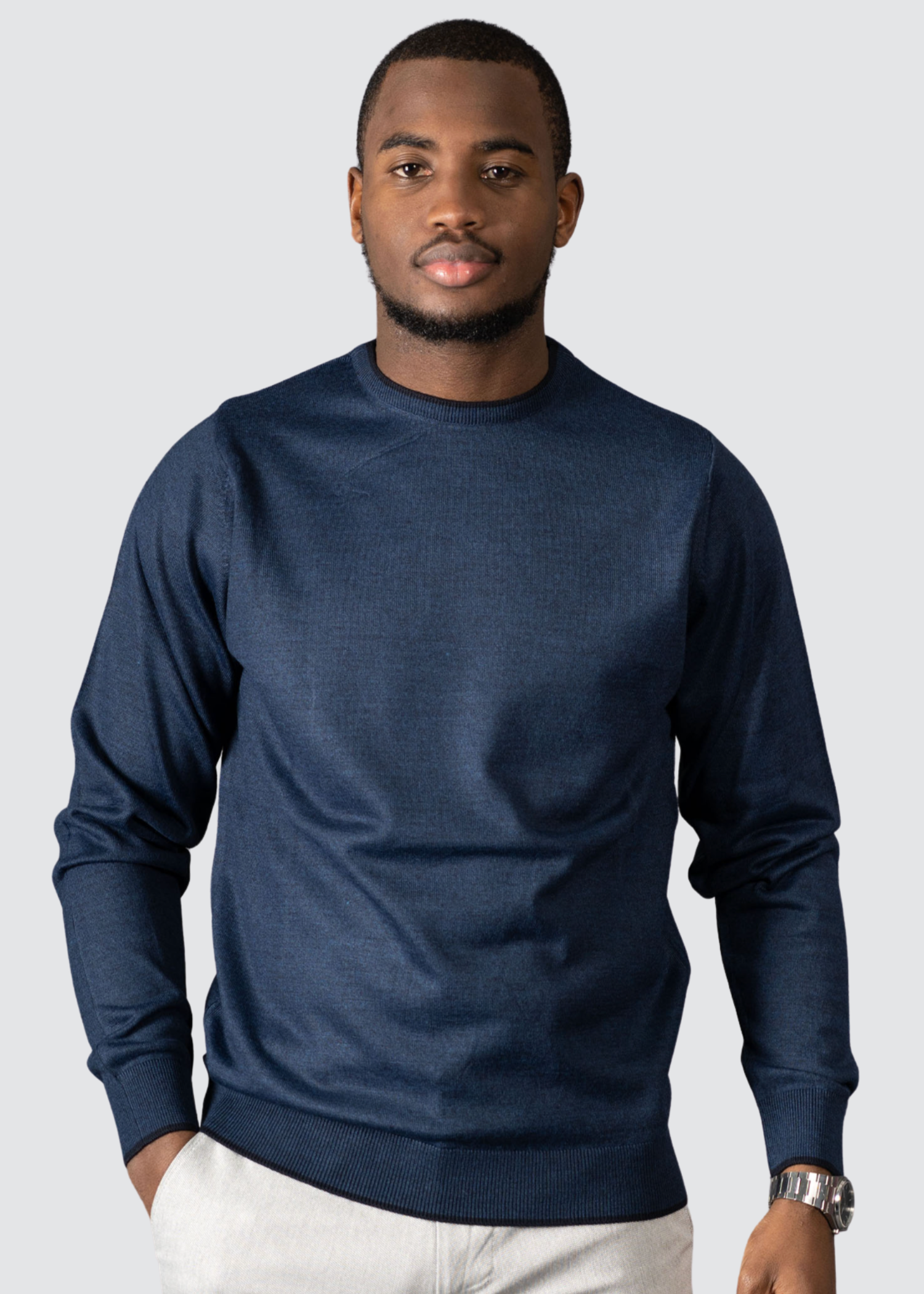 AVBA Classic Sweater: A Stylish Expression of Luxurious Beige