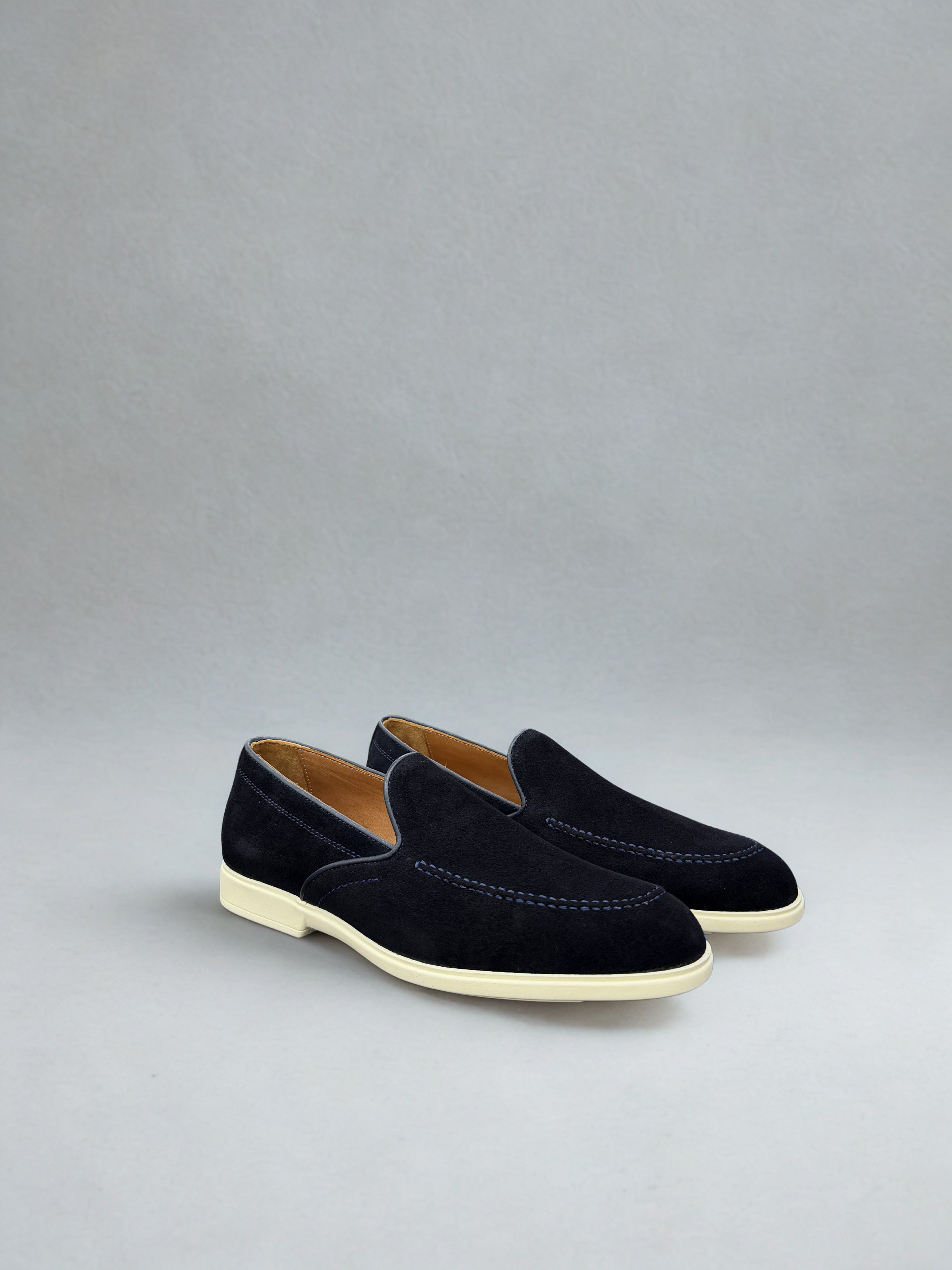 Suède Loafer Navy LM01
