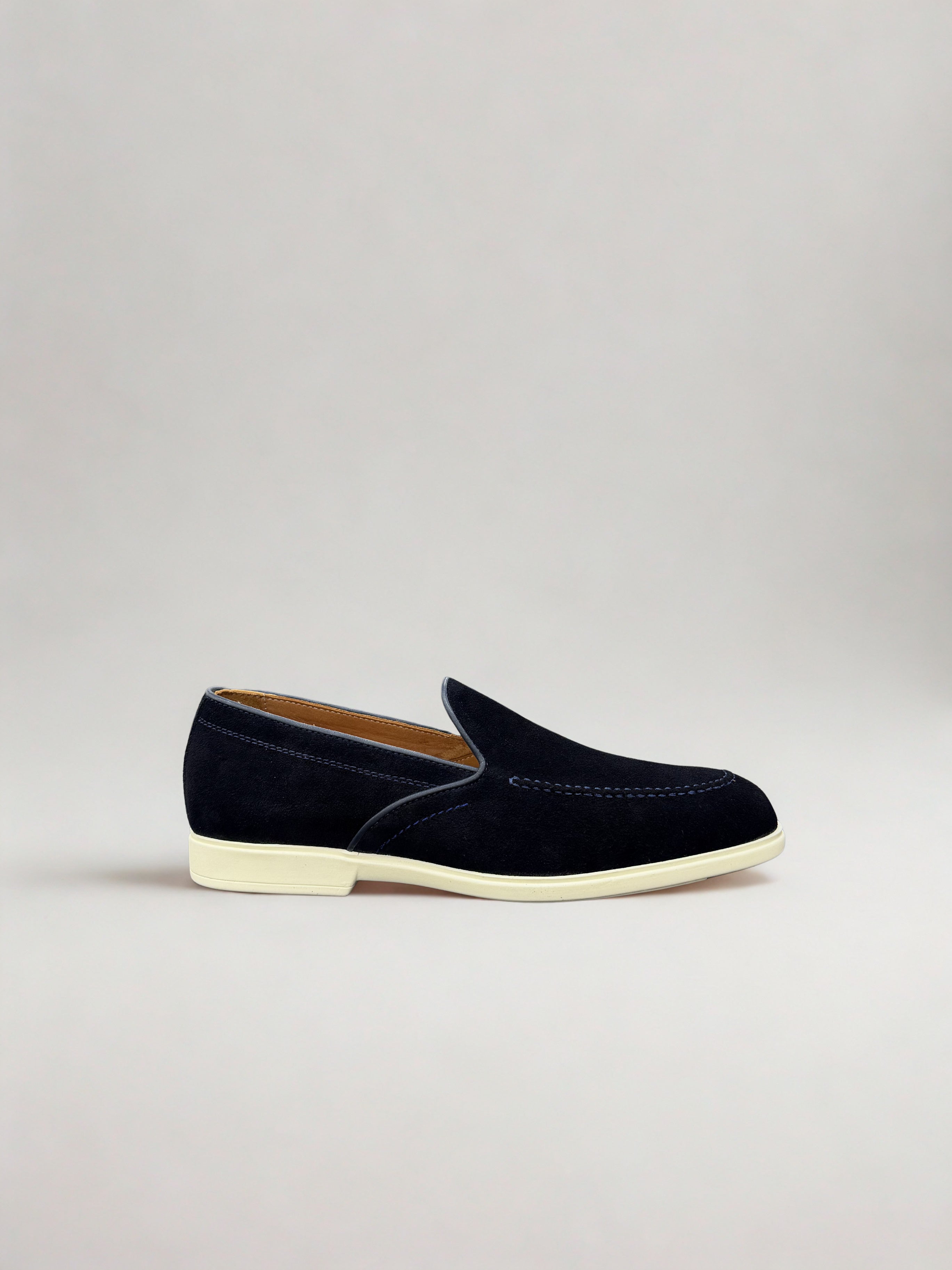 Suède Loafer Navy LM01