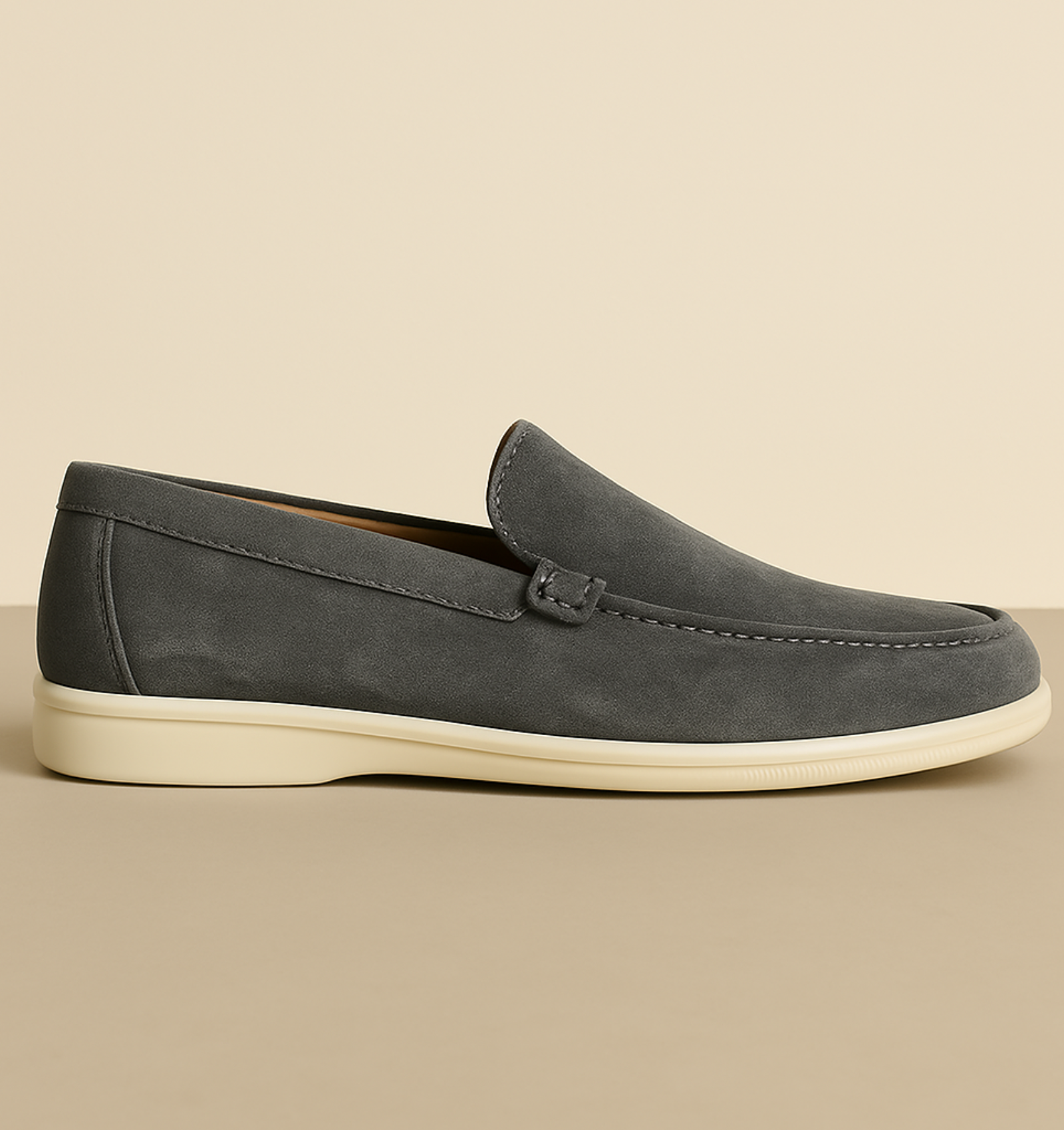 Suède Loafer Laag