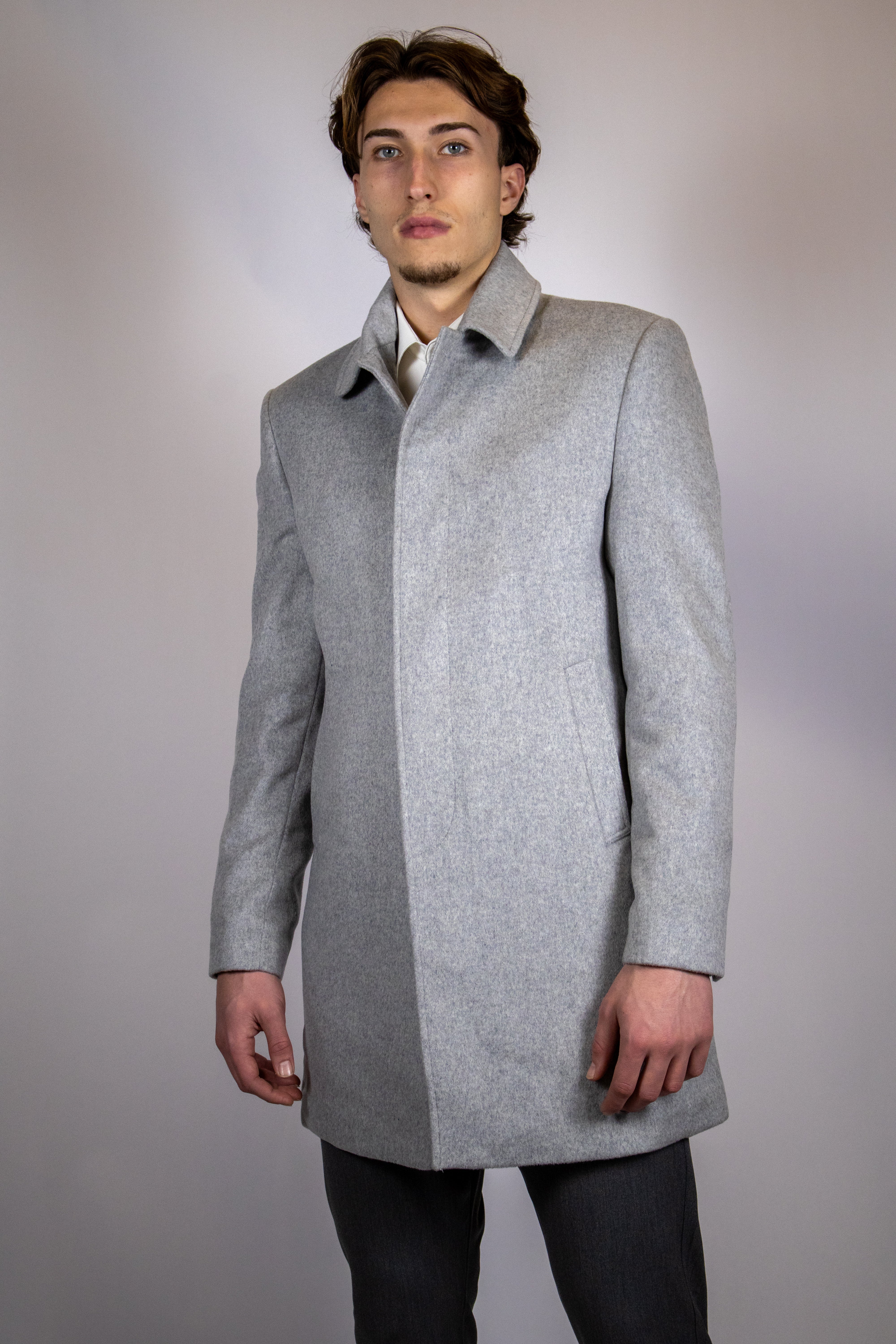 Premium Luxe Mantel | Grijs