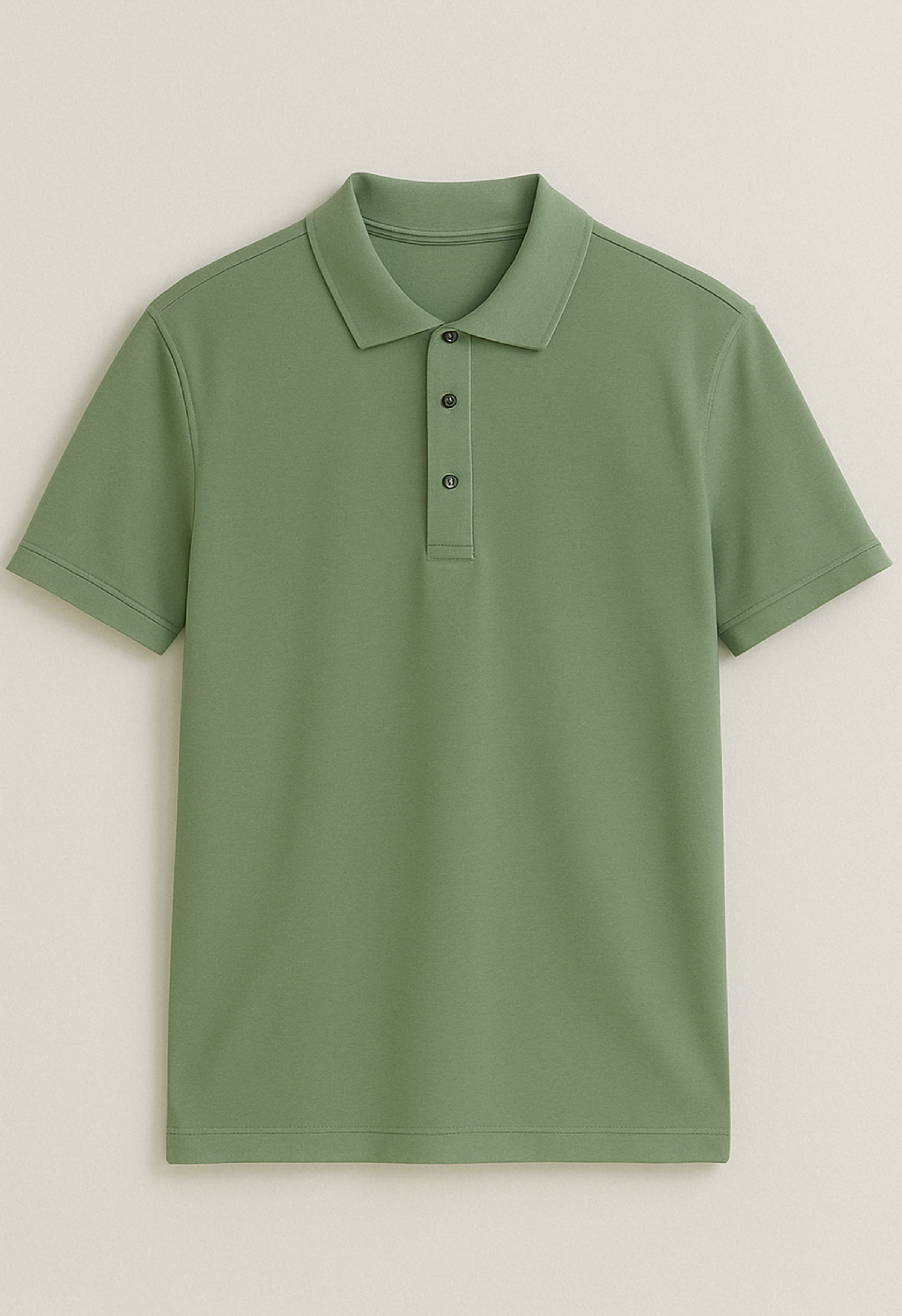 Heren Polo Glans | Pastel Groen