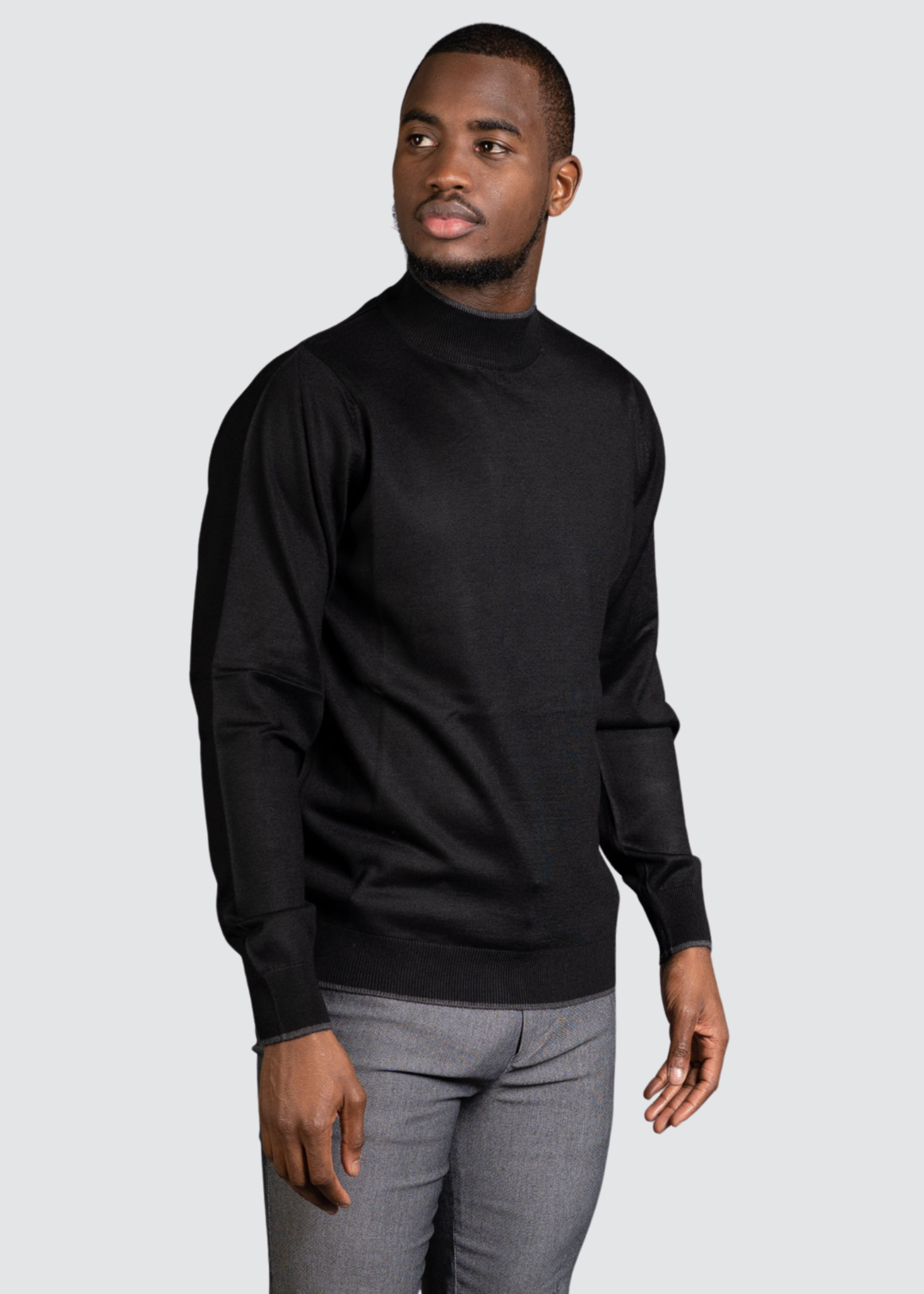 AVBA Turtleneck Sweater: A Stylish Expression of Luxurious Brown