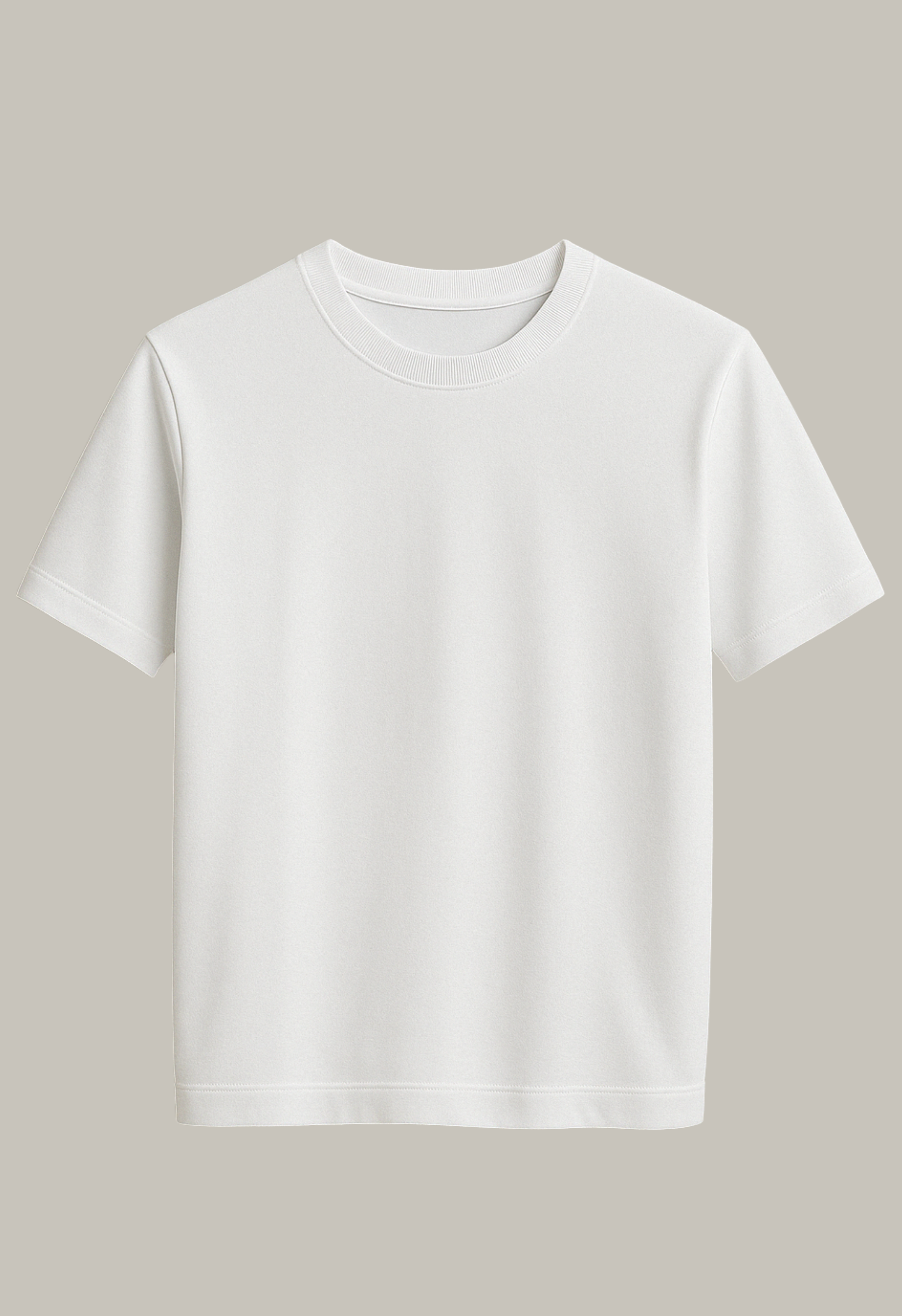 Heren T-shirt Glans | Wit