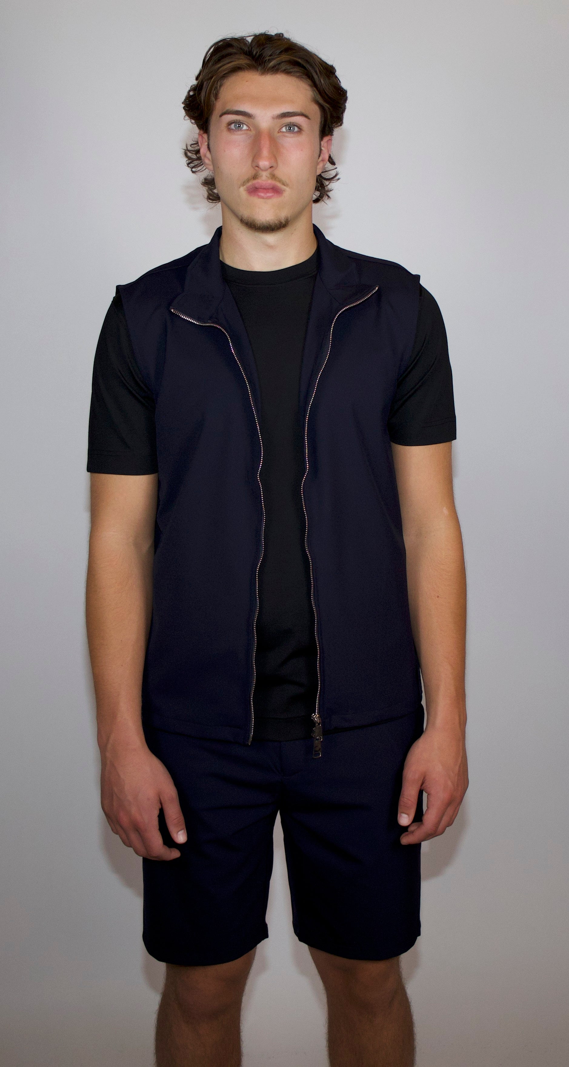 Tech Zomerset Bodywarmer+Short Navy