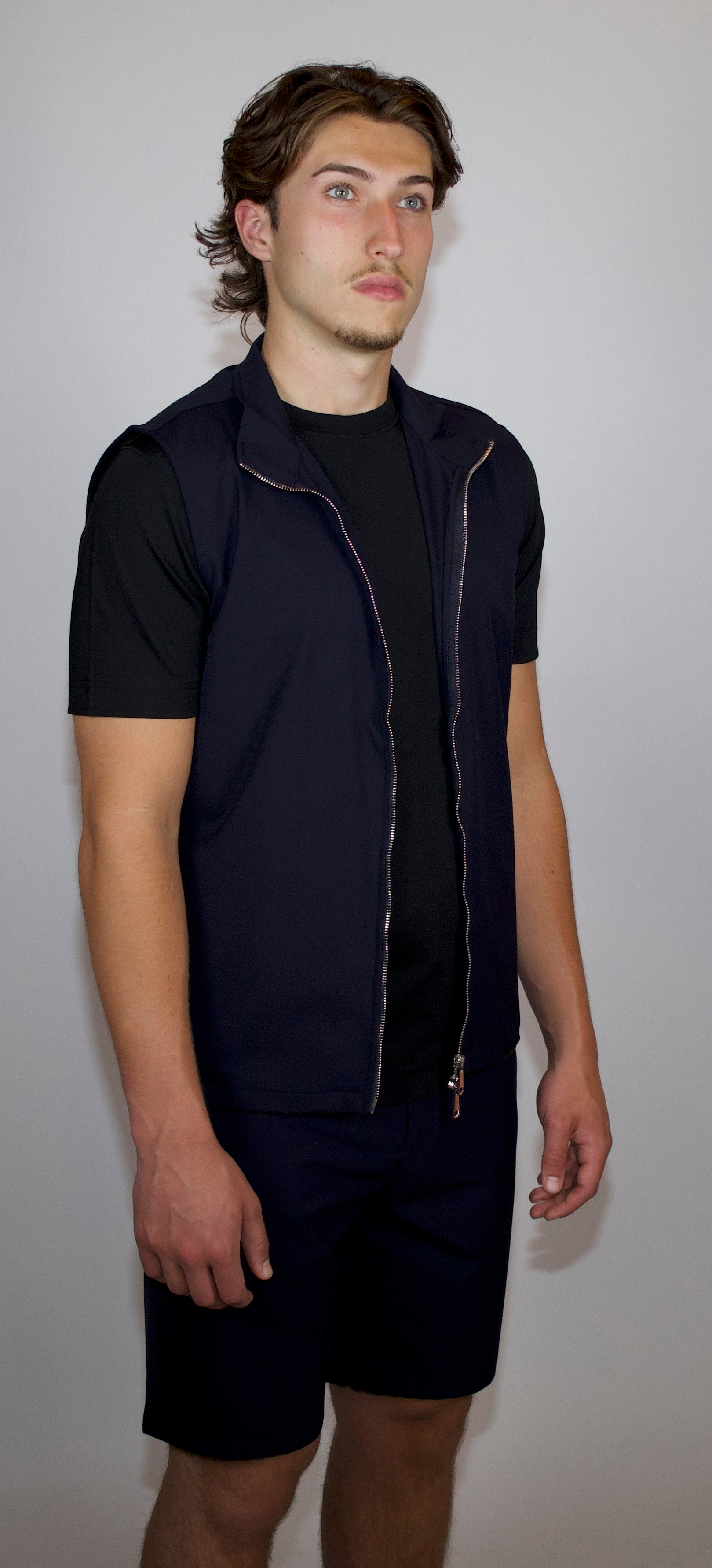 Tech Zomerset Bodywarmer+Short Navy