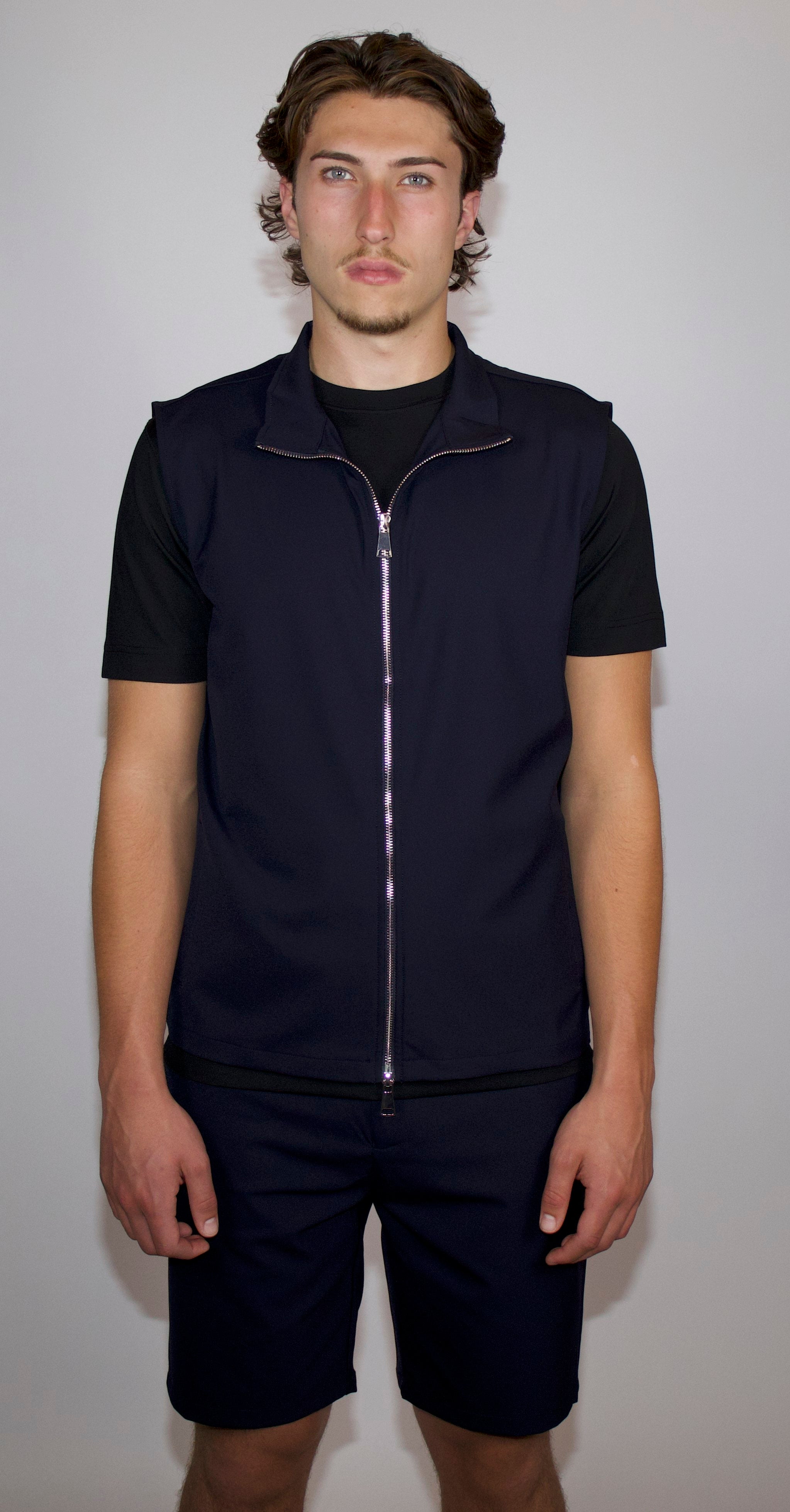 Tech Zomerset Bodywarmer+Short Navy