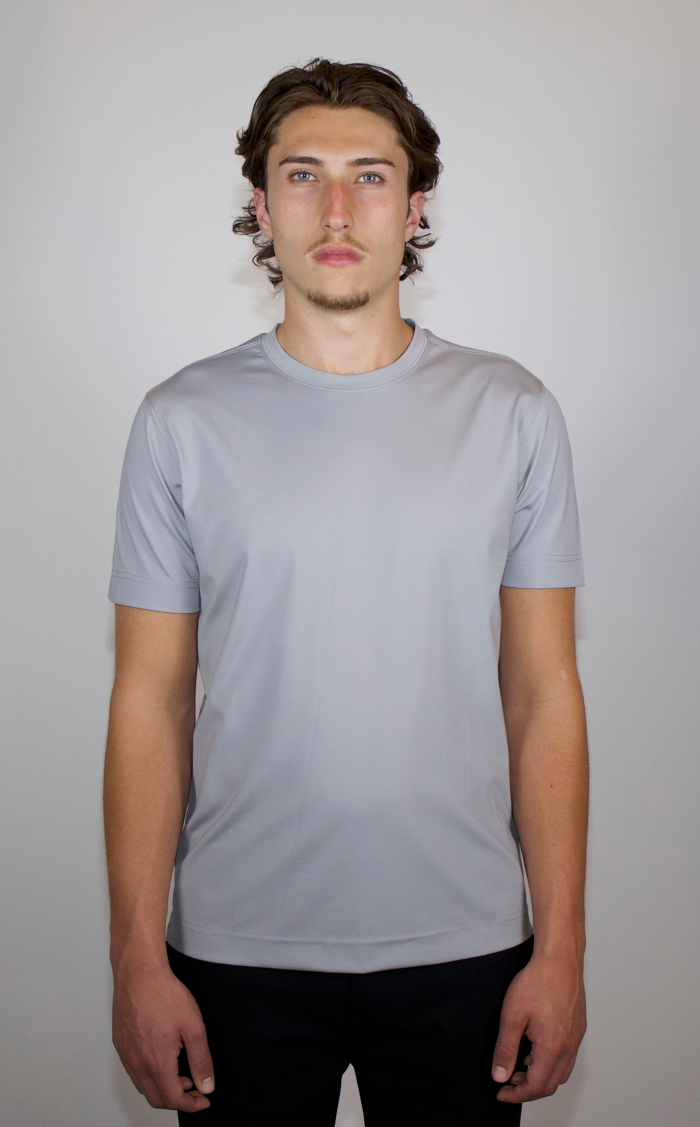 Heren T-shirt Glans | Grijs