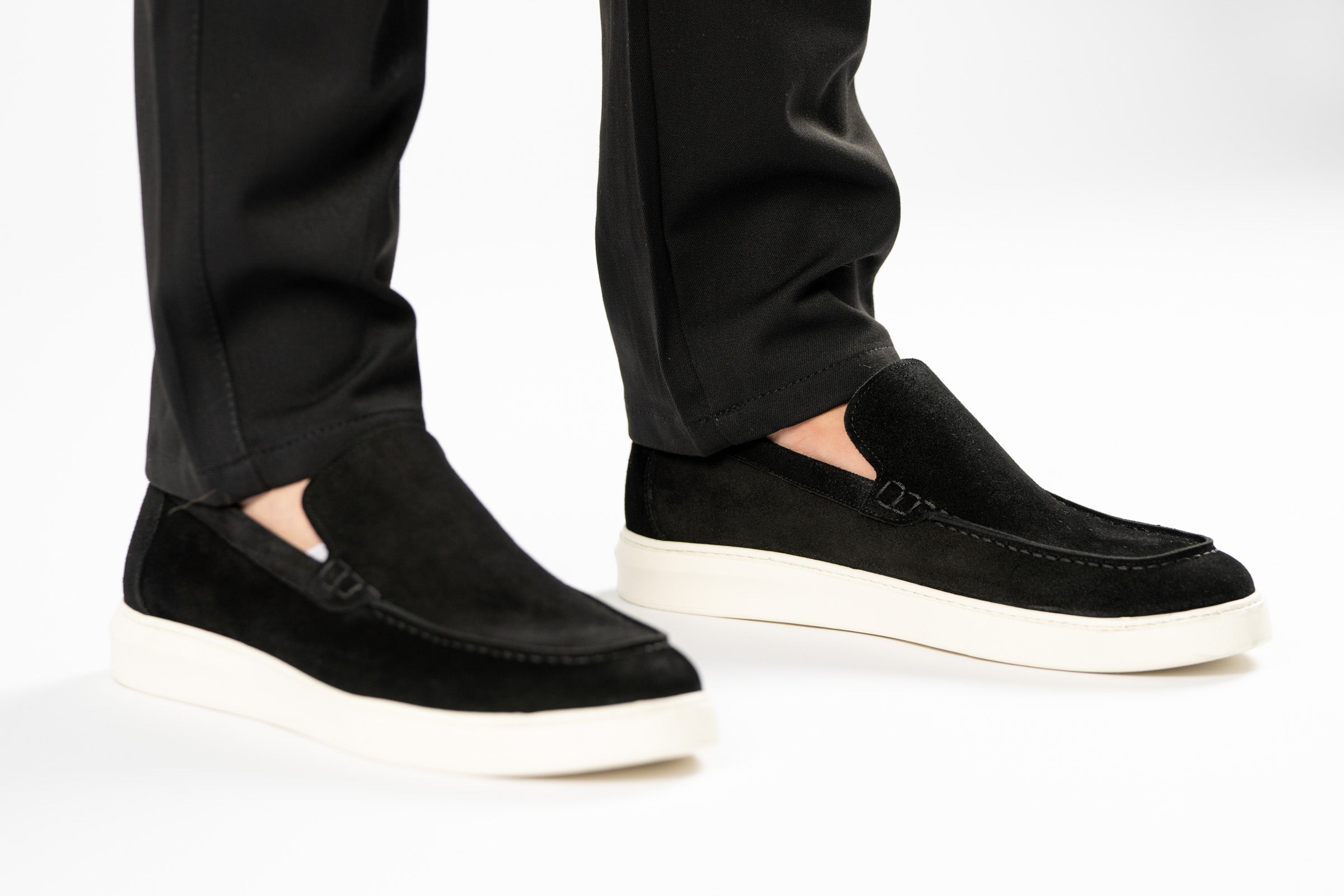 AVBA Loafer suede | Black