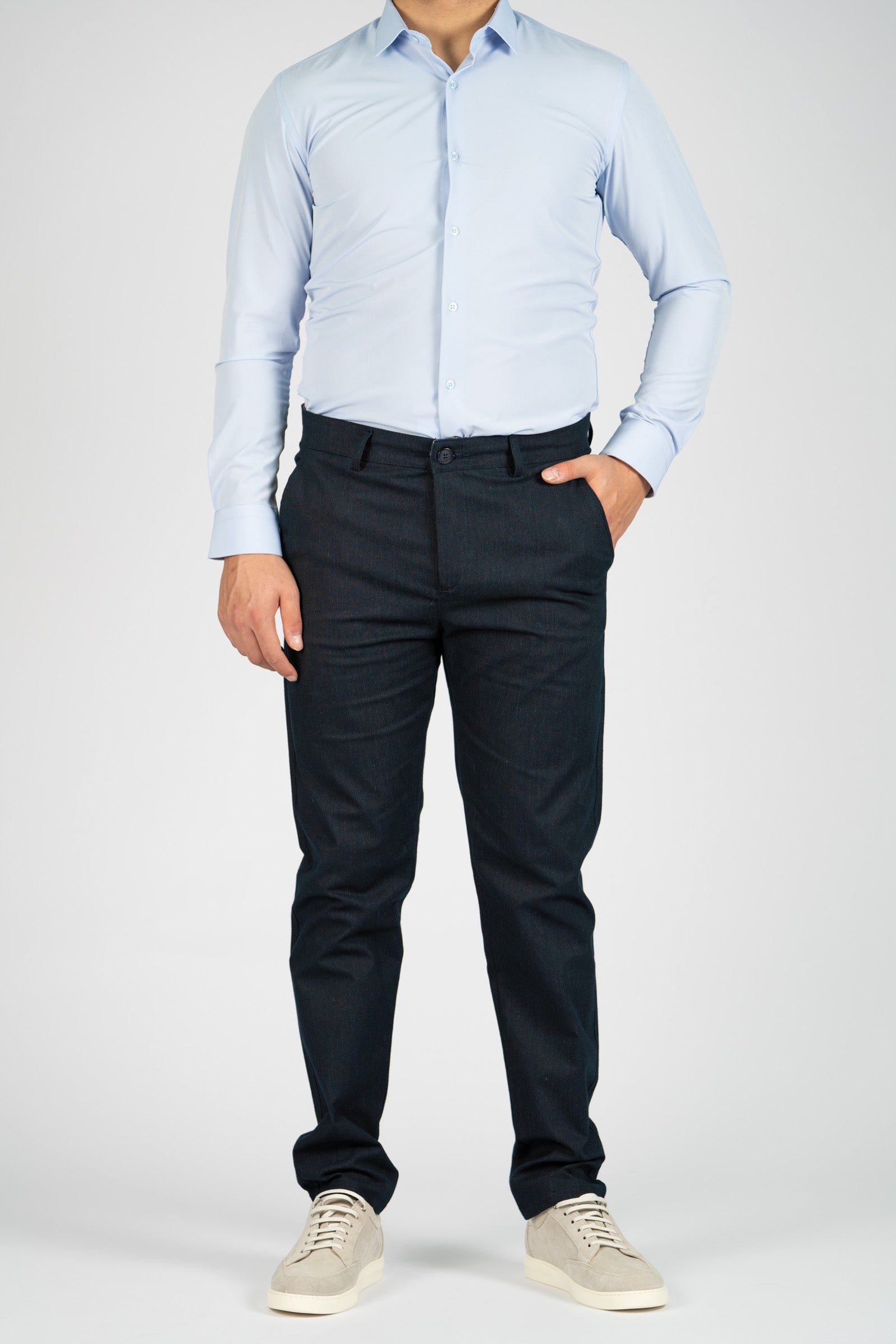 AVBA Casual Pants | Navy