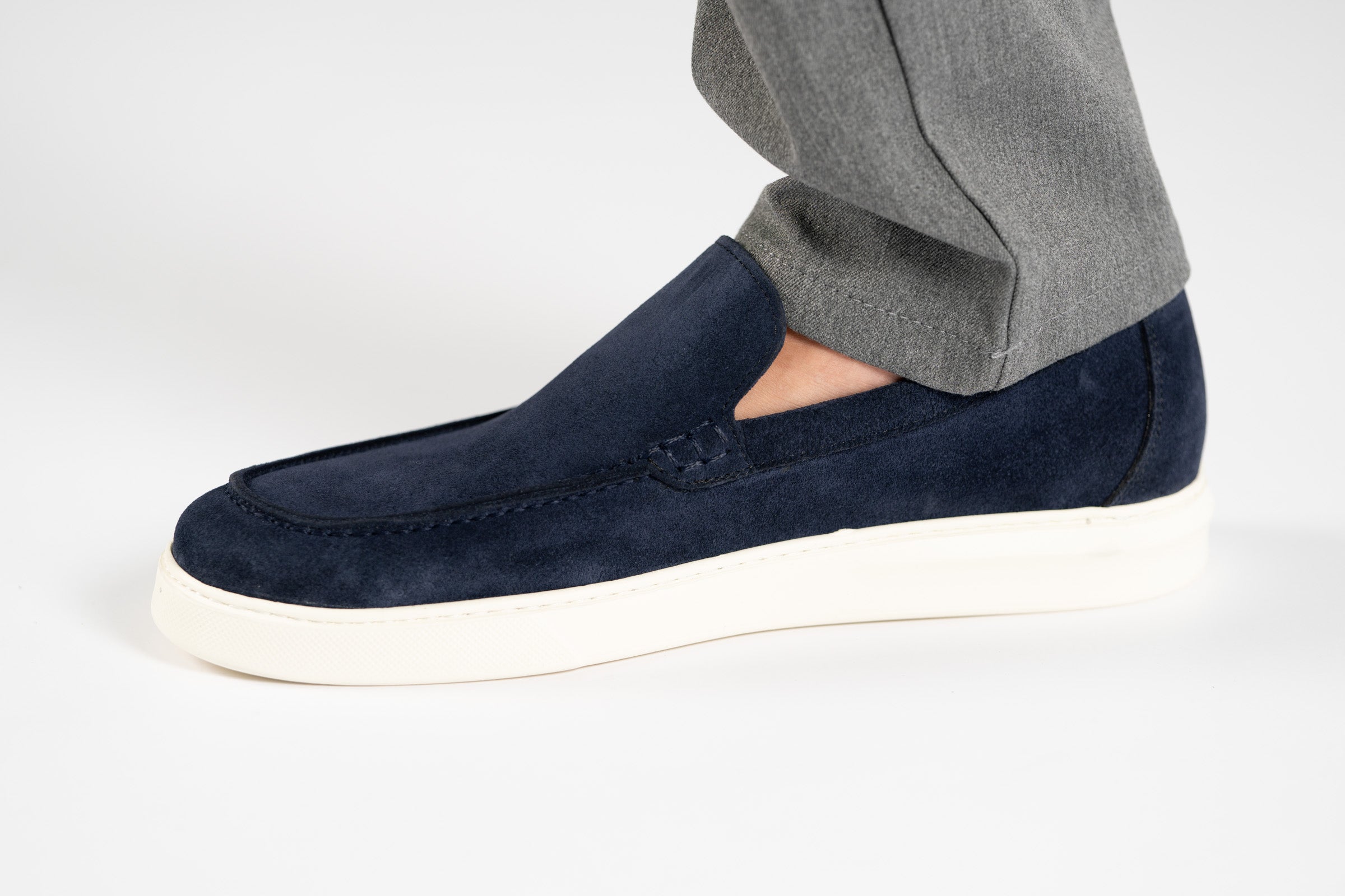 Suède loafer | Navy