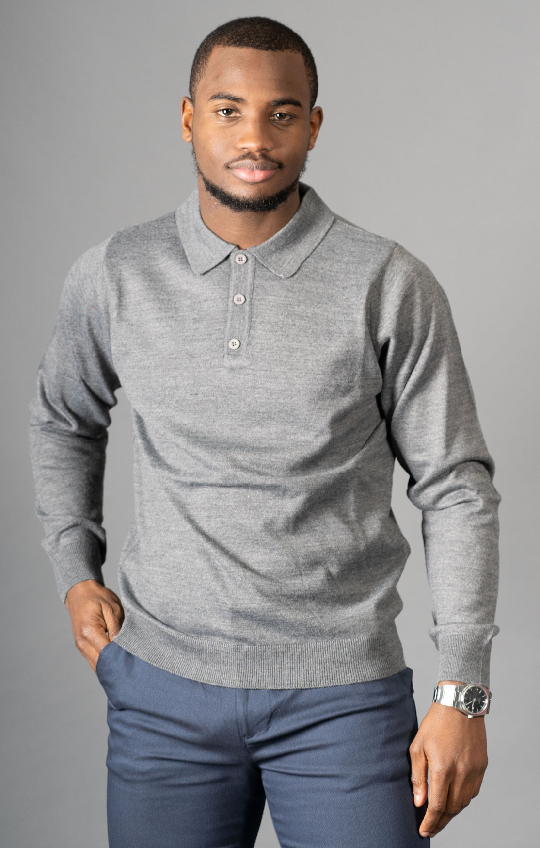 AVBA Polo Sweater: A Stylish Expression of Luxury Bordeaux