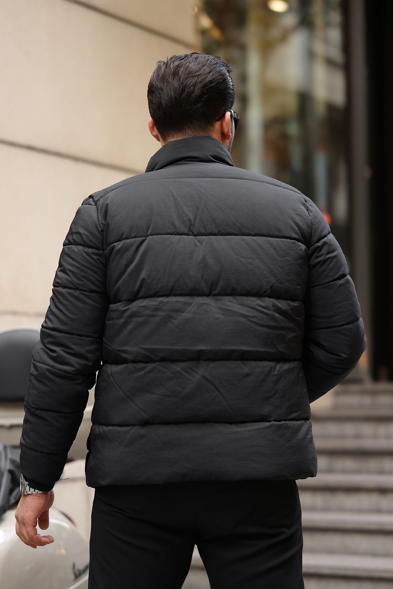 Puffer Jacket | Zwart