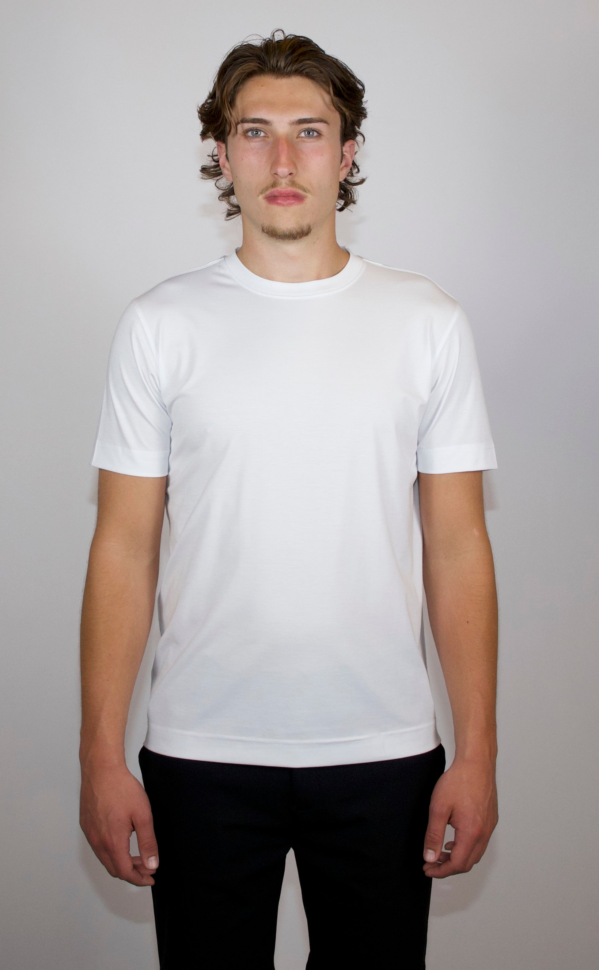 Heren T-shirt Glans | Wit