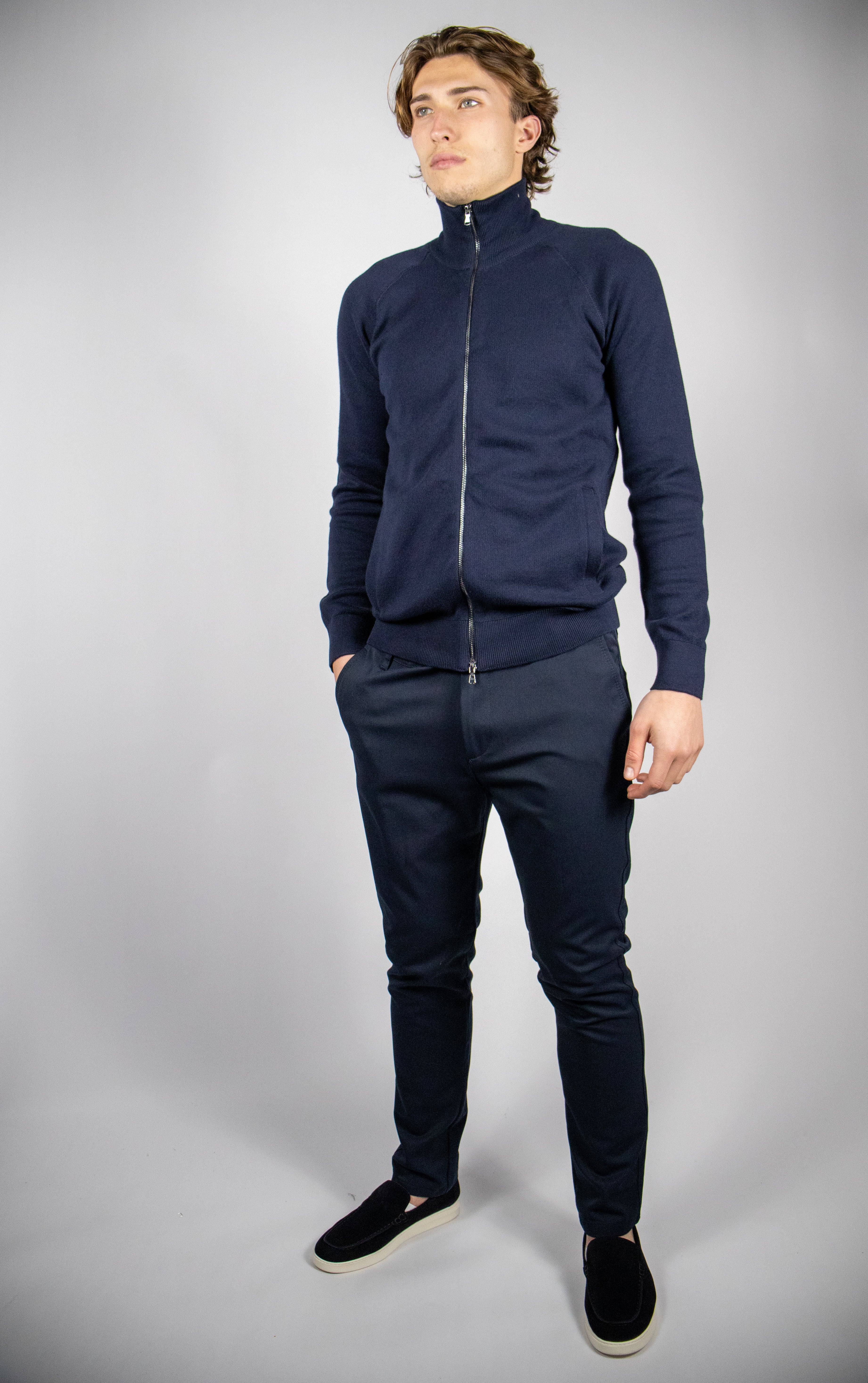 Vest met Ritssluiting - Blauw