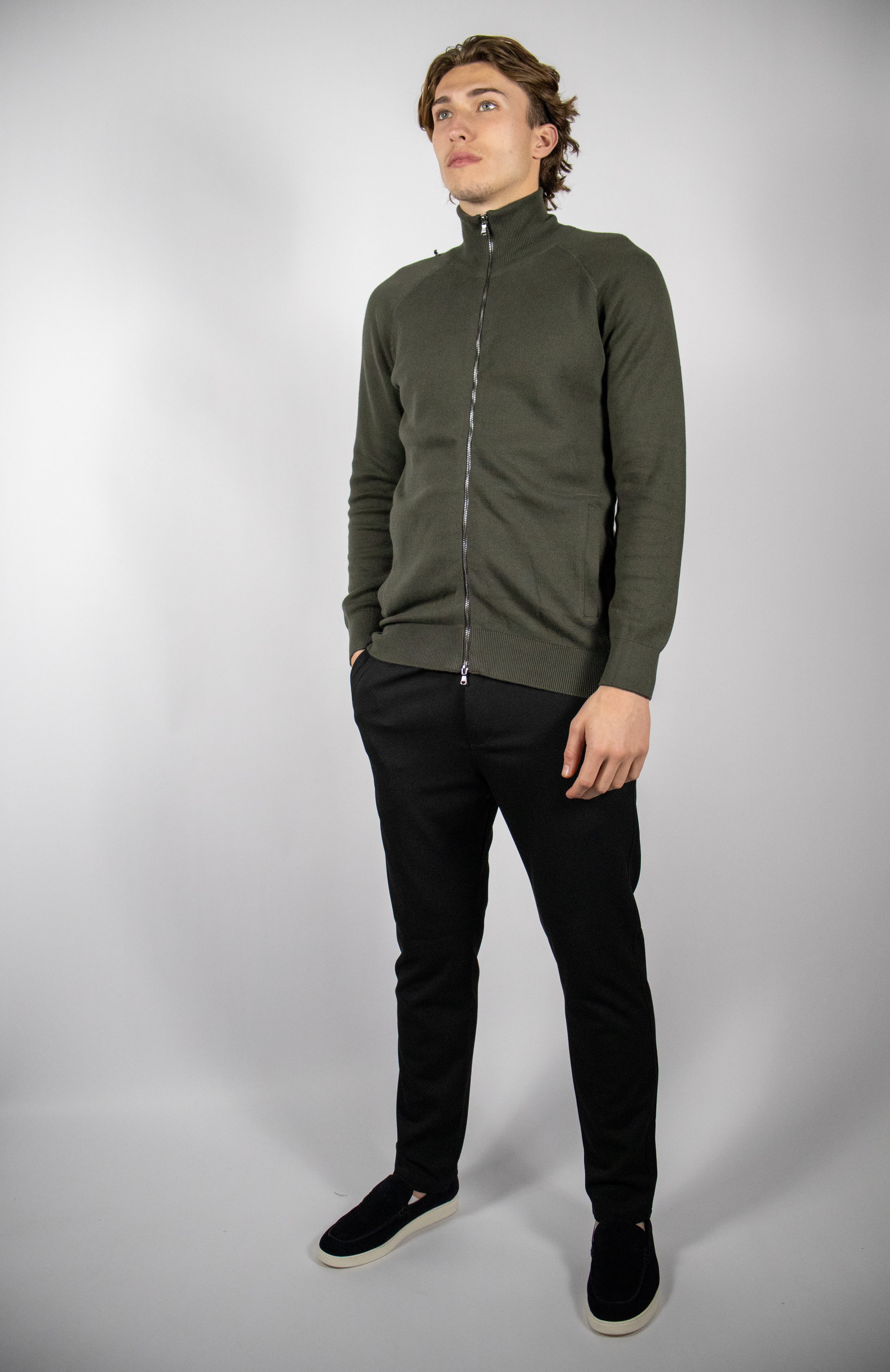 Vest met Ritssluiting - Groen