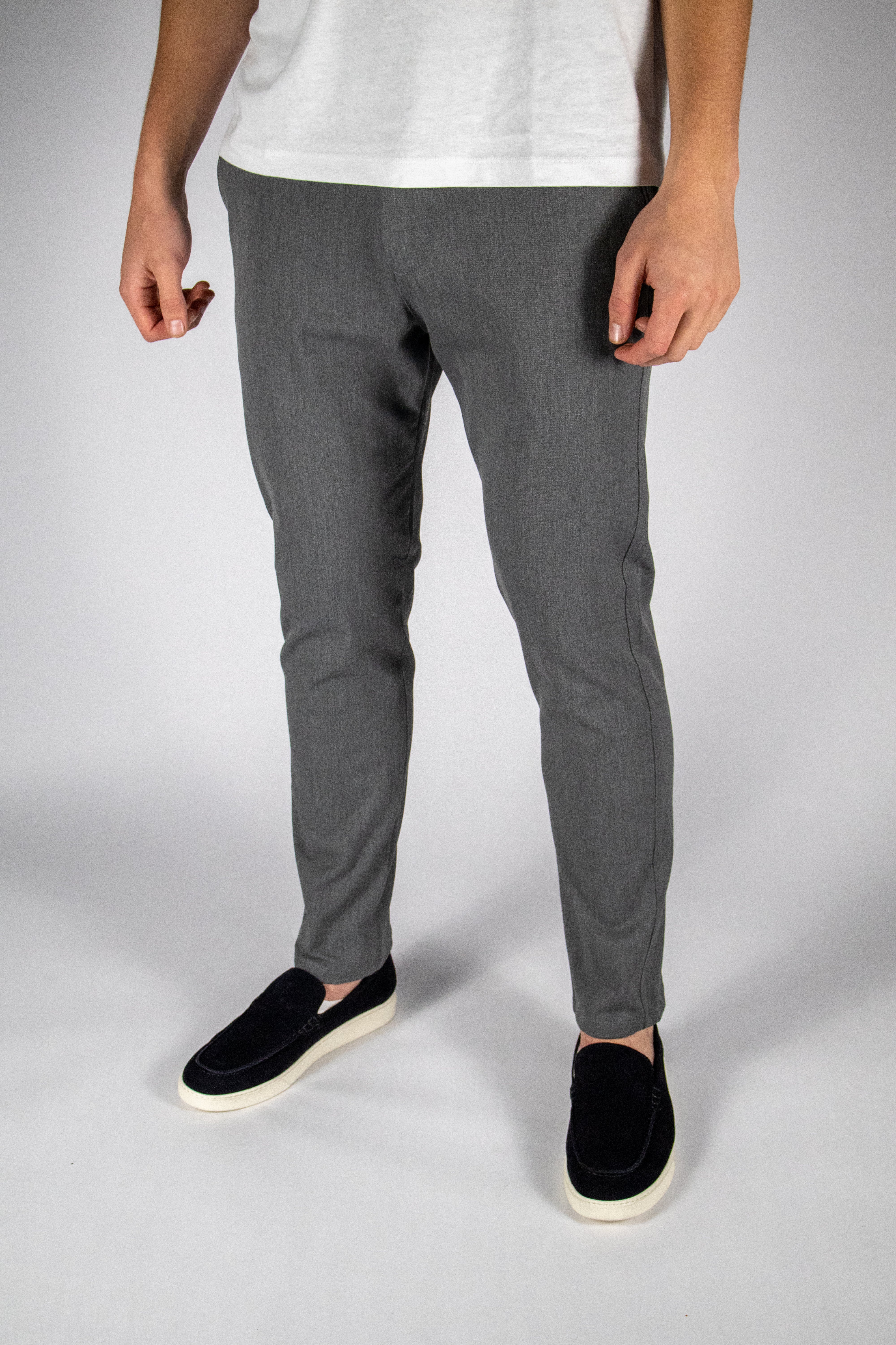 Casual Stretch Broek | Grijs