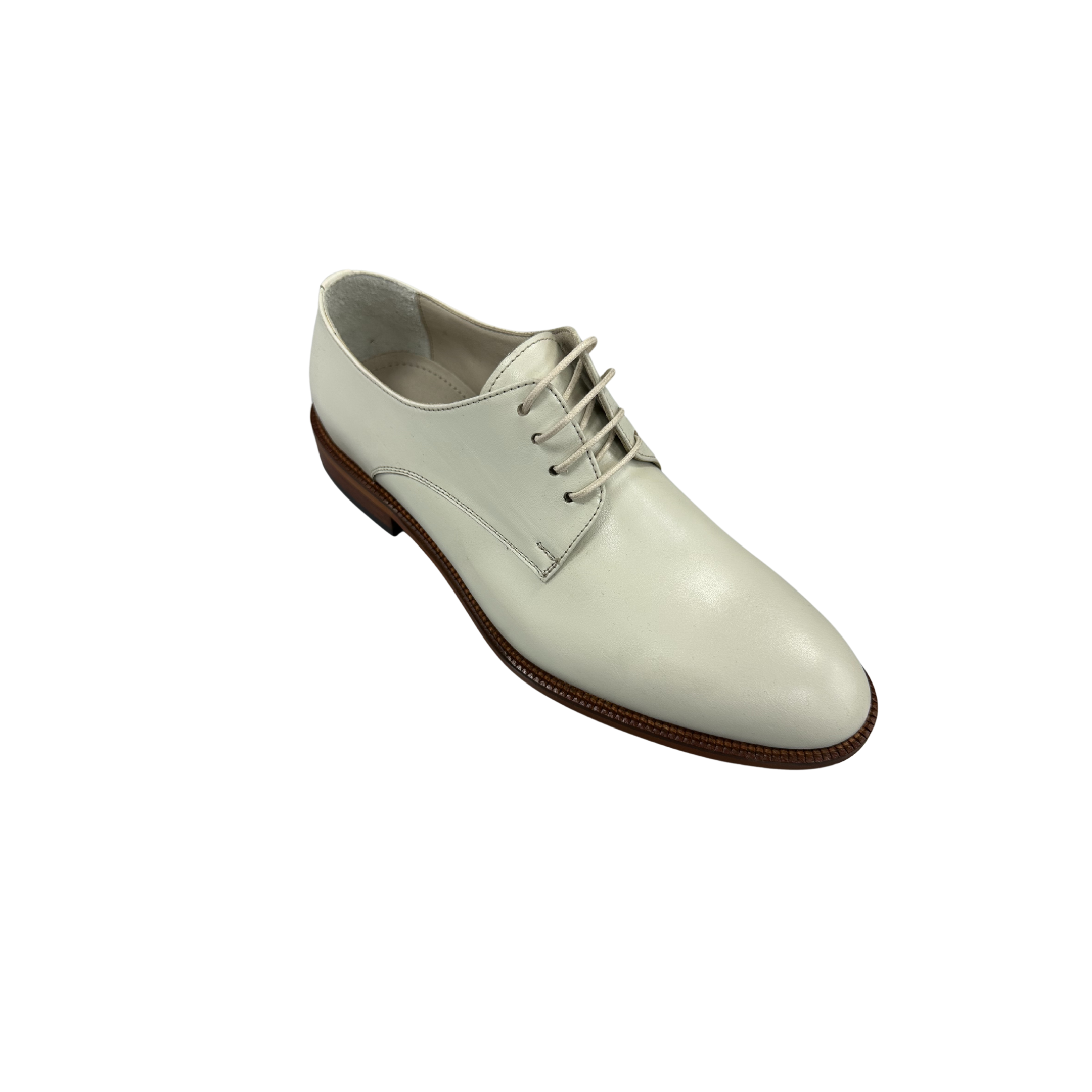 AVBA Lace-up shoe classic | Ivory white