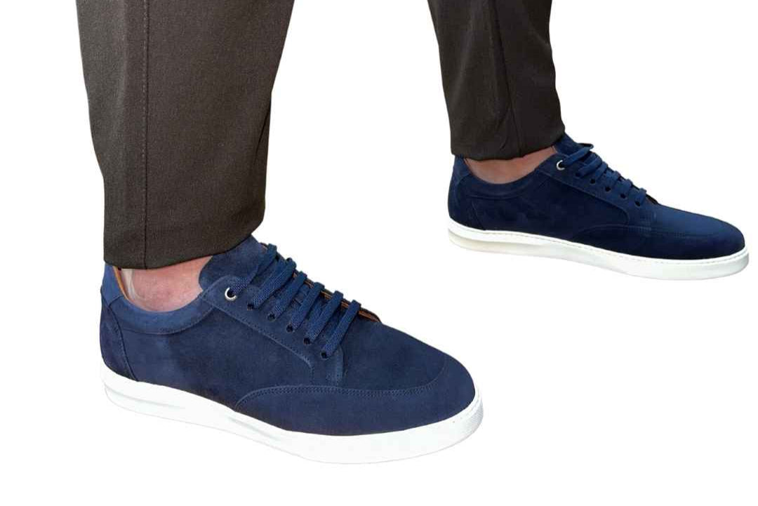 Heren schoen suède | Navy