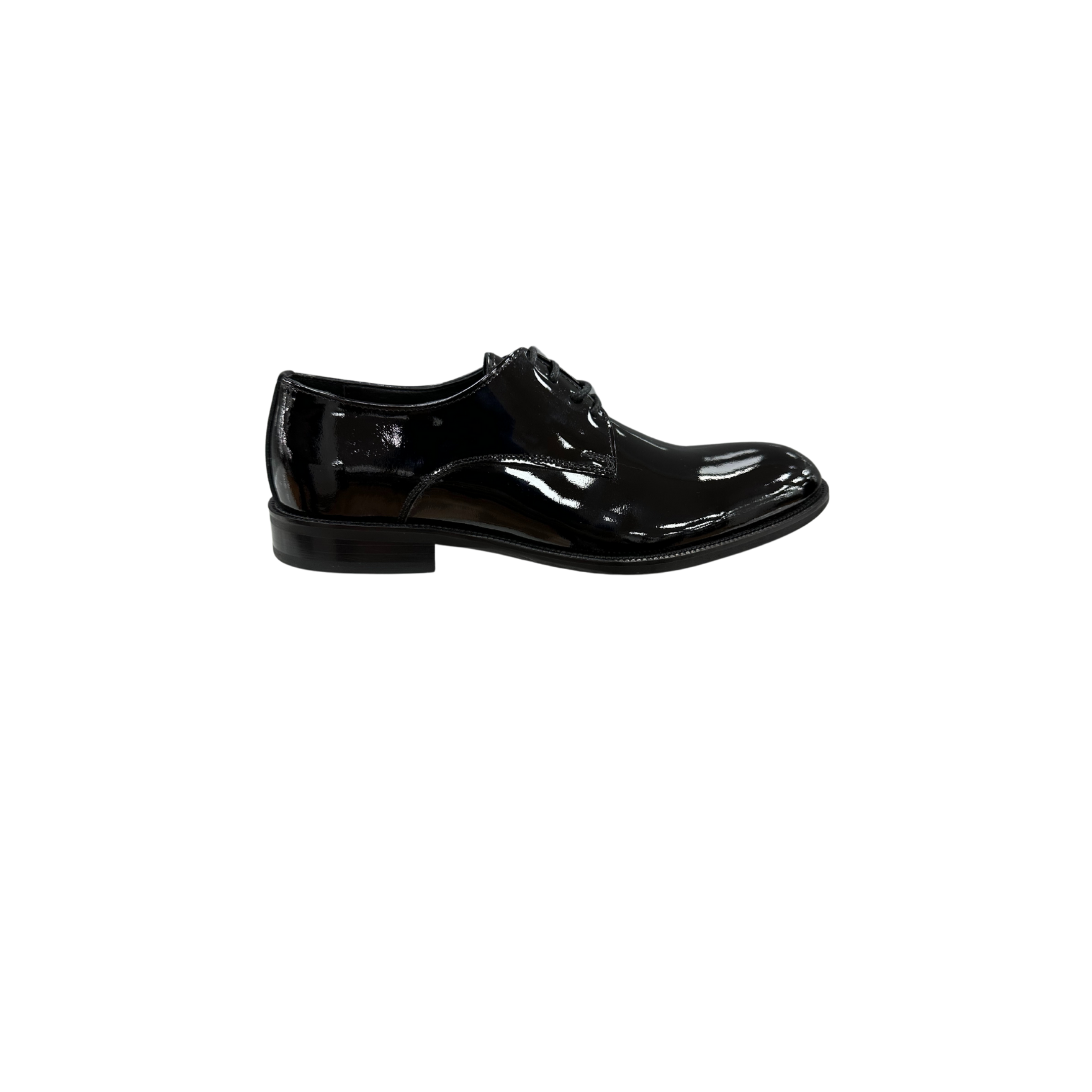 AVBA Lace-up shoe patent | Black